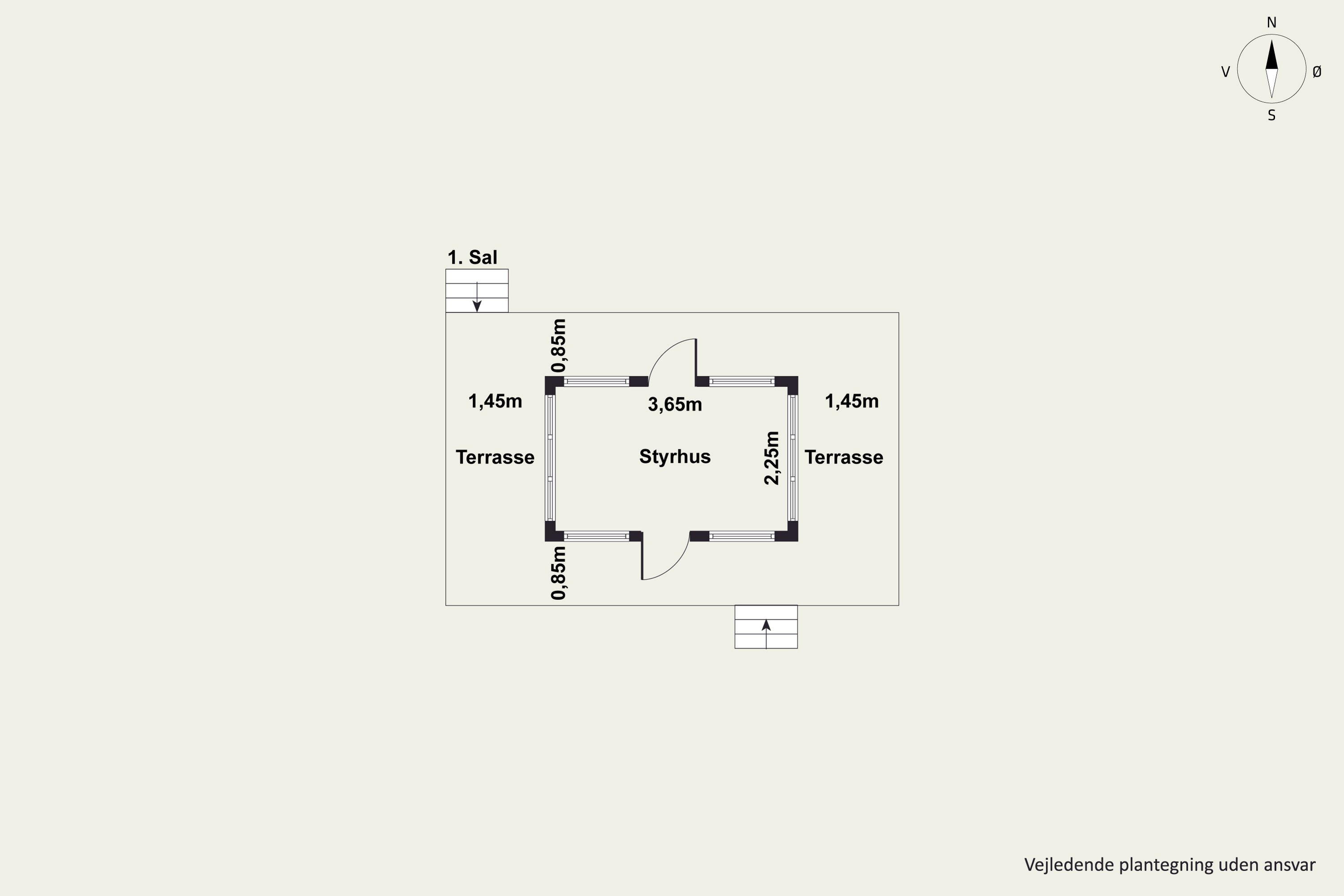 Plantegninger billede af Ben Websters Vej 65, 2450 København SV
