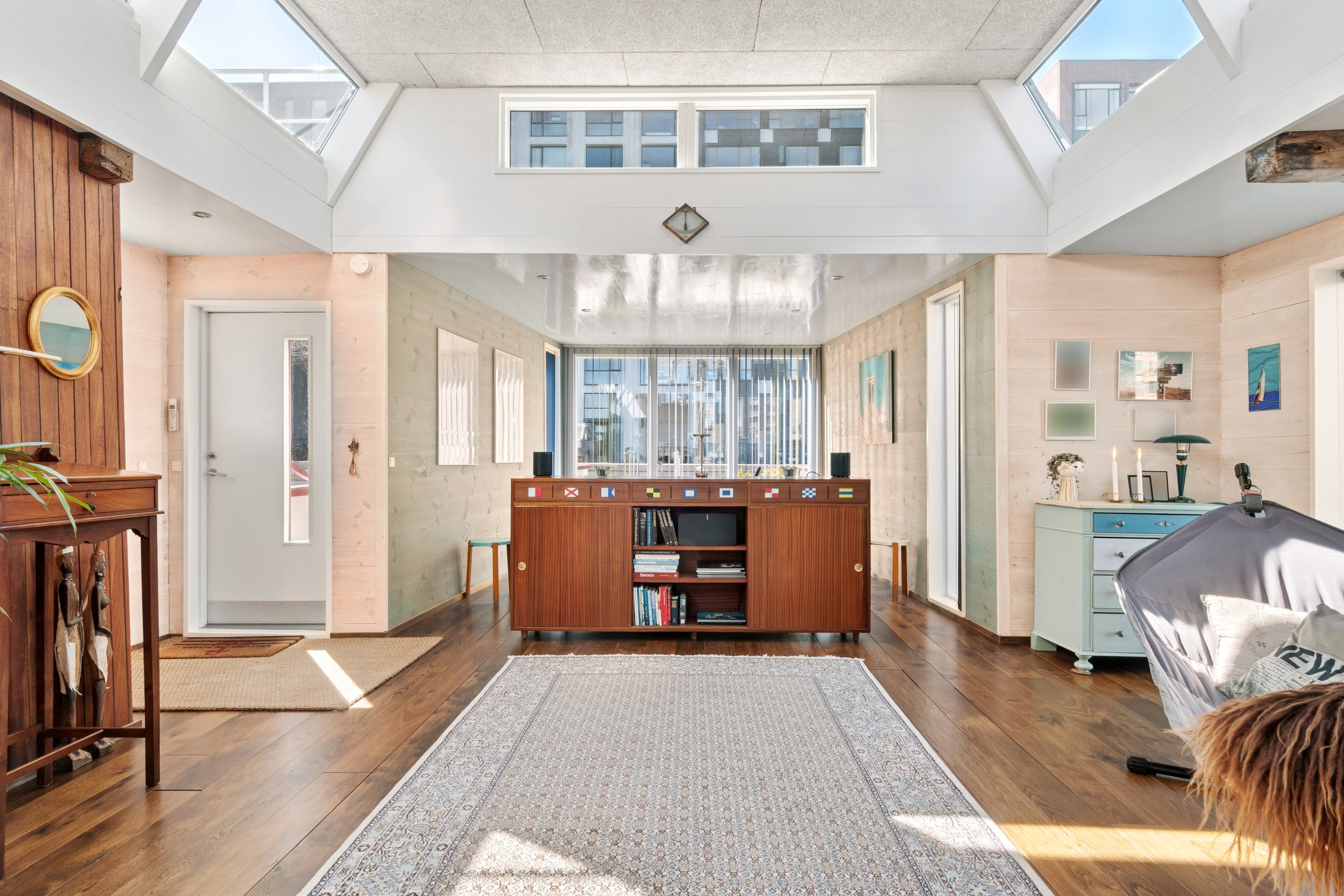 Fremhævet stue billede i fuldskærmstilstand. Billede af Ben Websters Vej 65, 2450 København SV