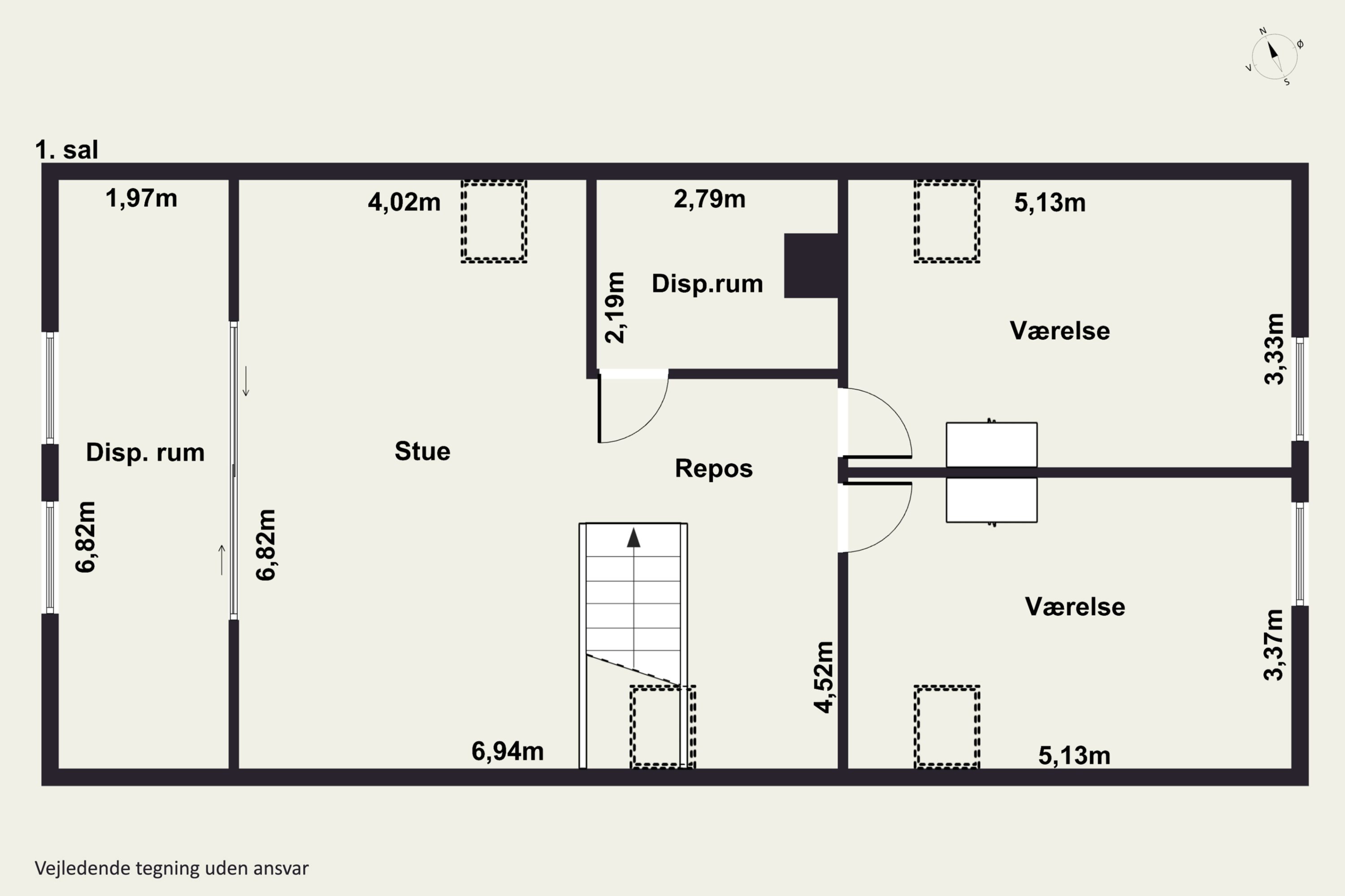 Plantegninger billede af Bruunsmindevej 2, Toksværd, 4684 Holmegaard