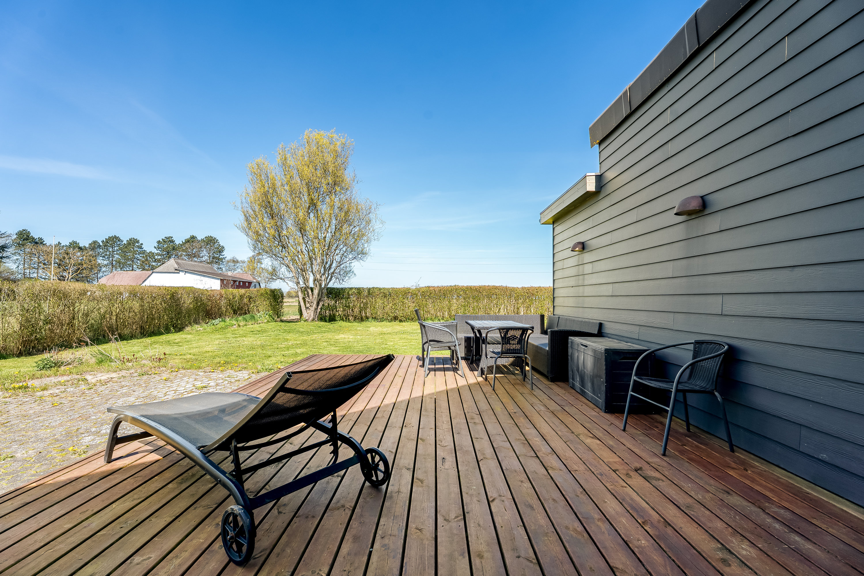 Fremhævet terrasse billede i fuldskærmstilstand. Billede af Østre Landevej 113, 4930 Maribo