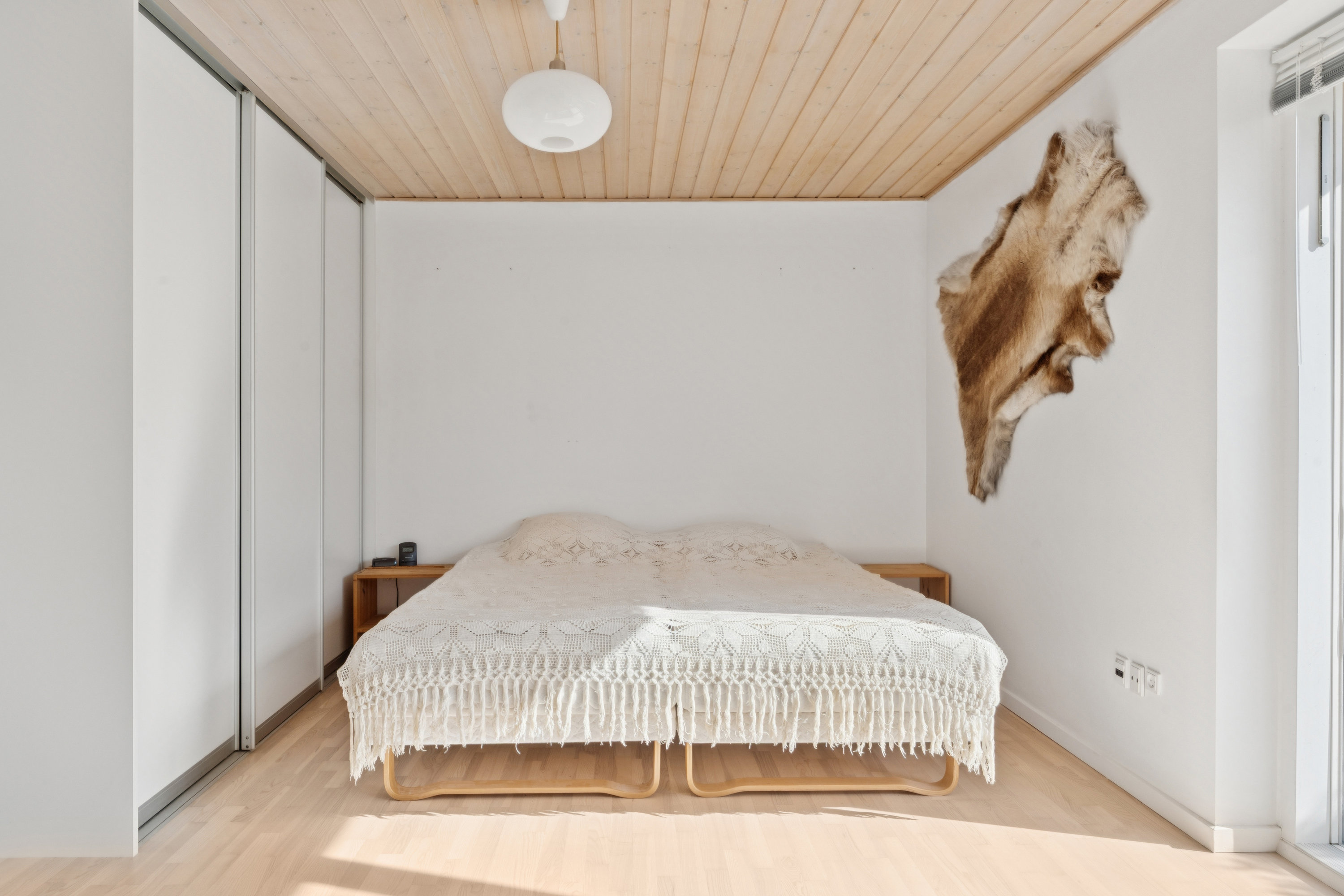 Fremhævet soveværelse billede i fuldskærmstilstand. Billede af Hjordalsvej 1, 9530 Støvring