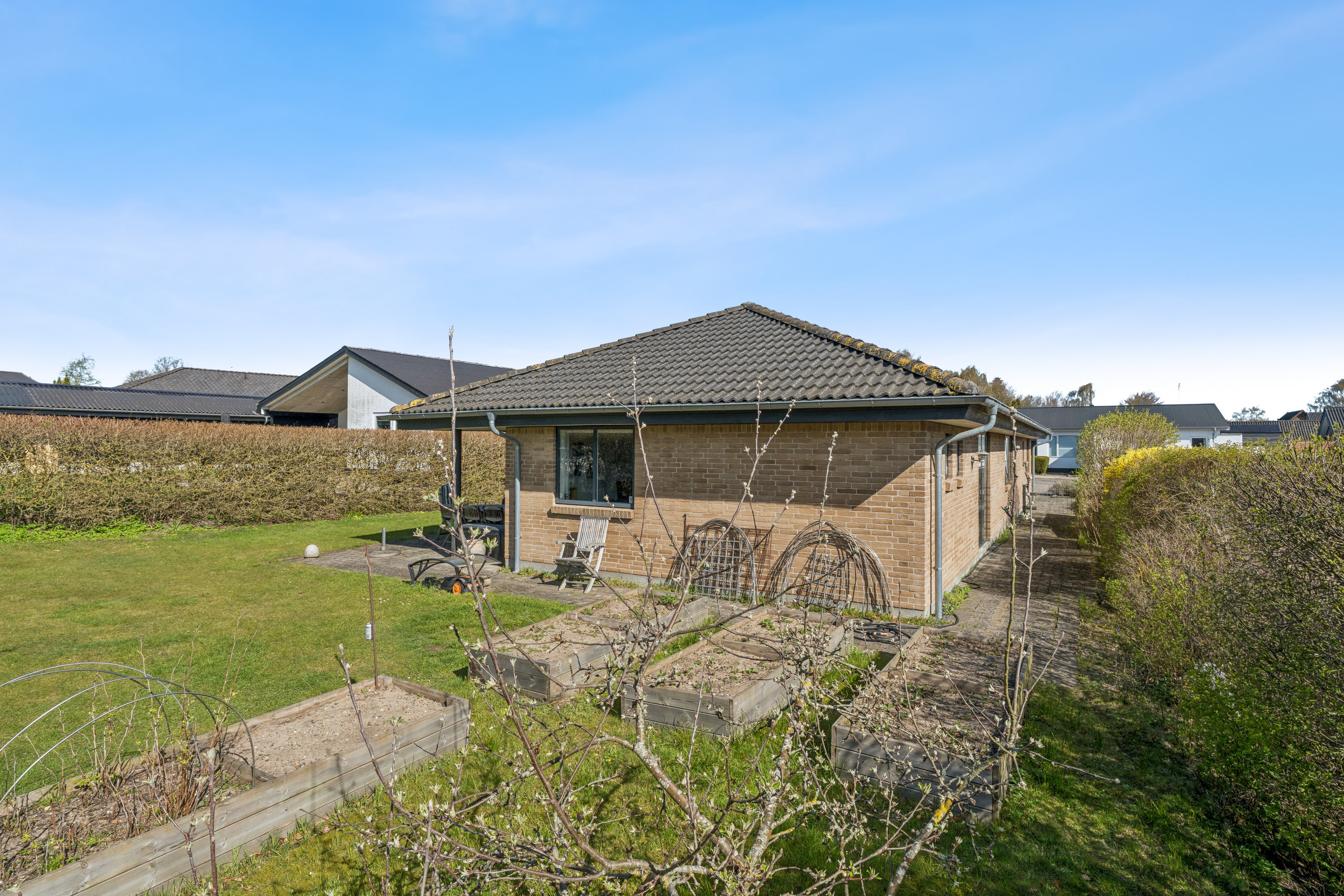 Fremhævet have billede i fuldskærmstilstand. Billede af Hjordalsvej 1, 9530 Støvring