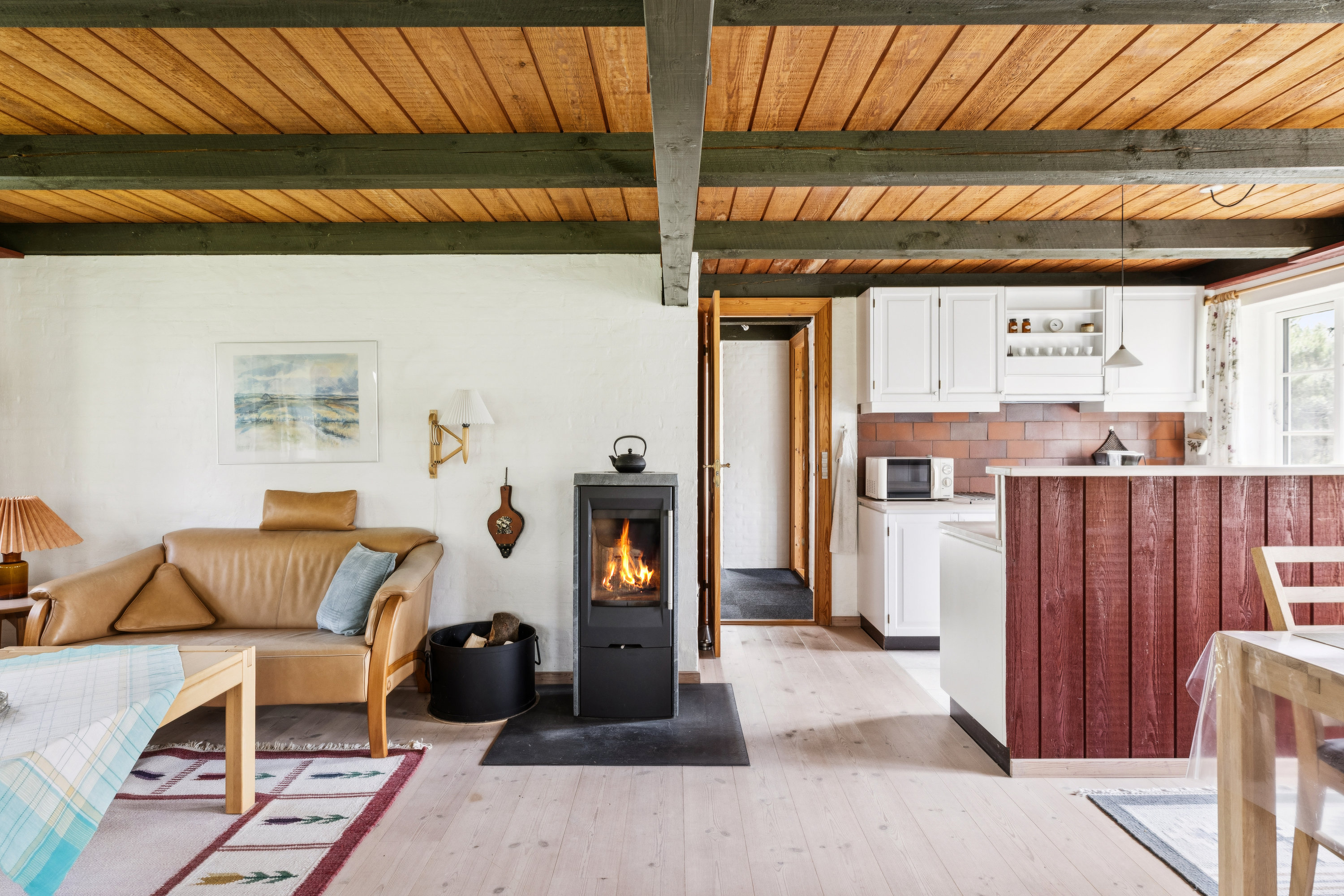 Fremhævet stue billede i fuldskærmstilstand. Billede af Langdalsvej 6, Mølby, 6792 Rømø