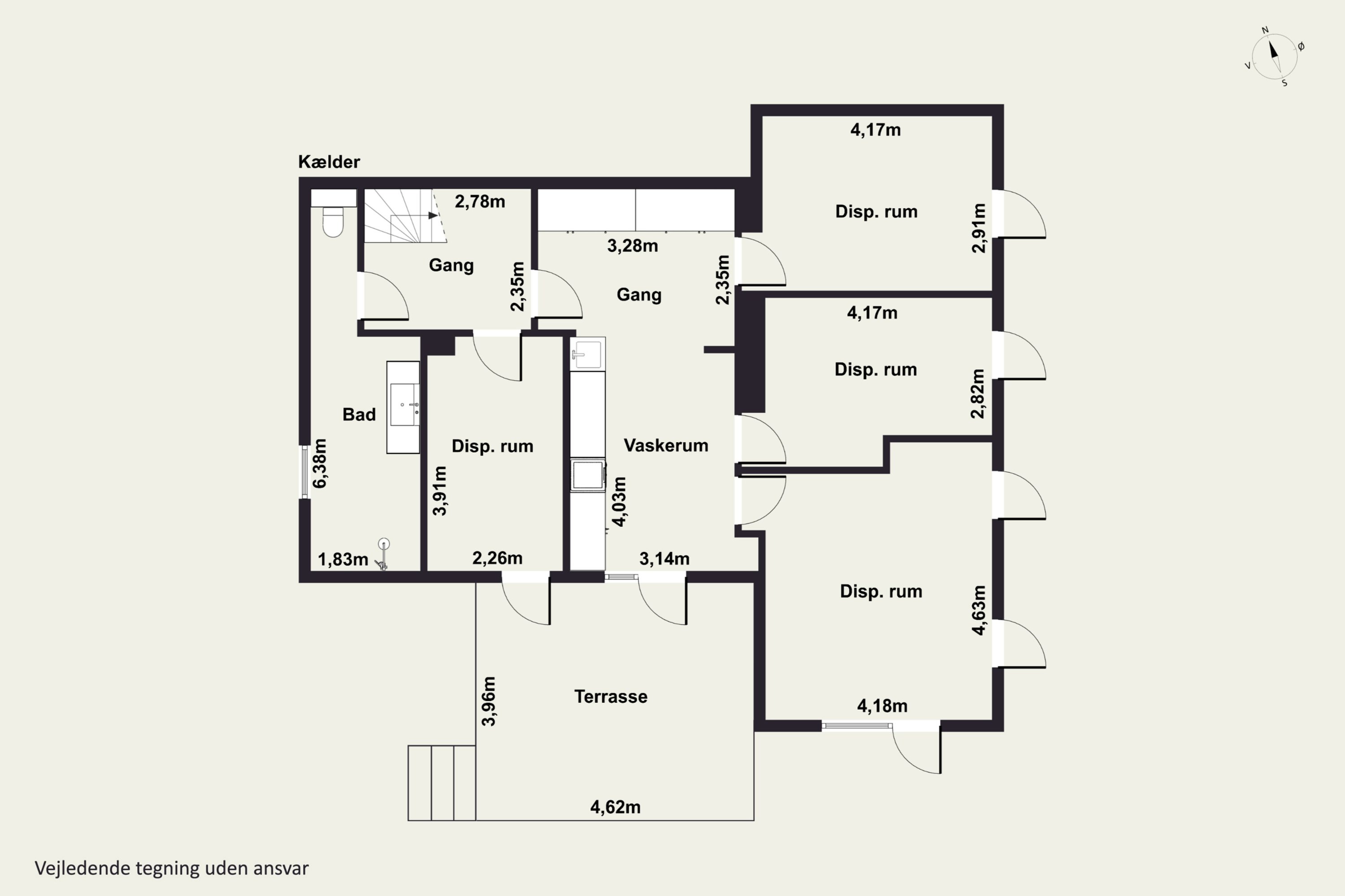 Plantegninger billede af Michael Anchers Vej 15A, 8270 Højbjerg