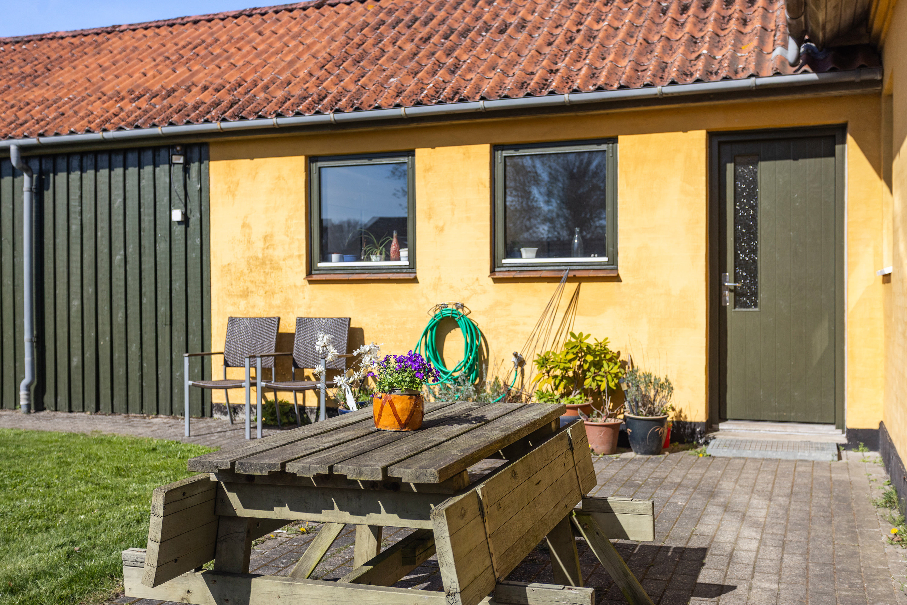 Fremhævet terrasse billede i fuldskærmstilstand. Billede af Parkvej 9, 9700 Brønderslev