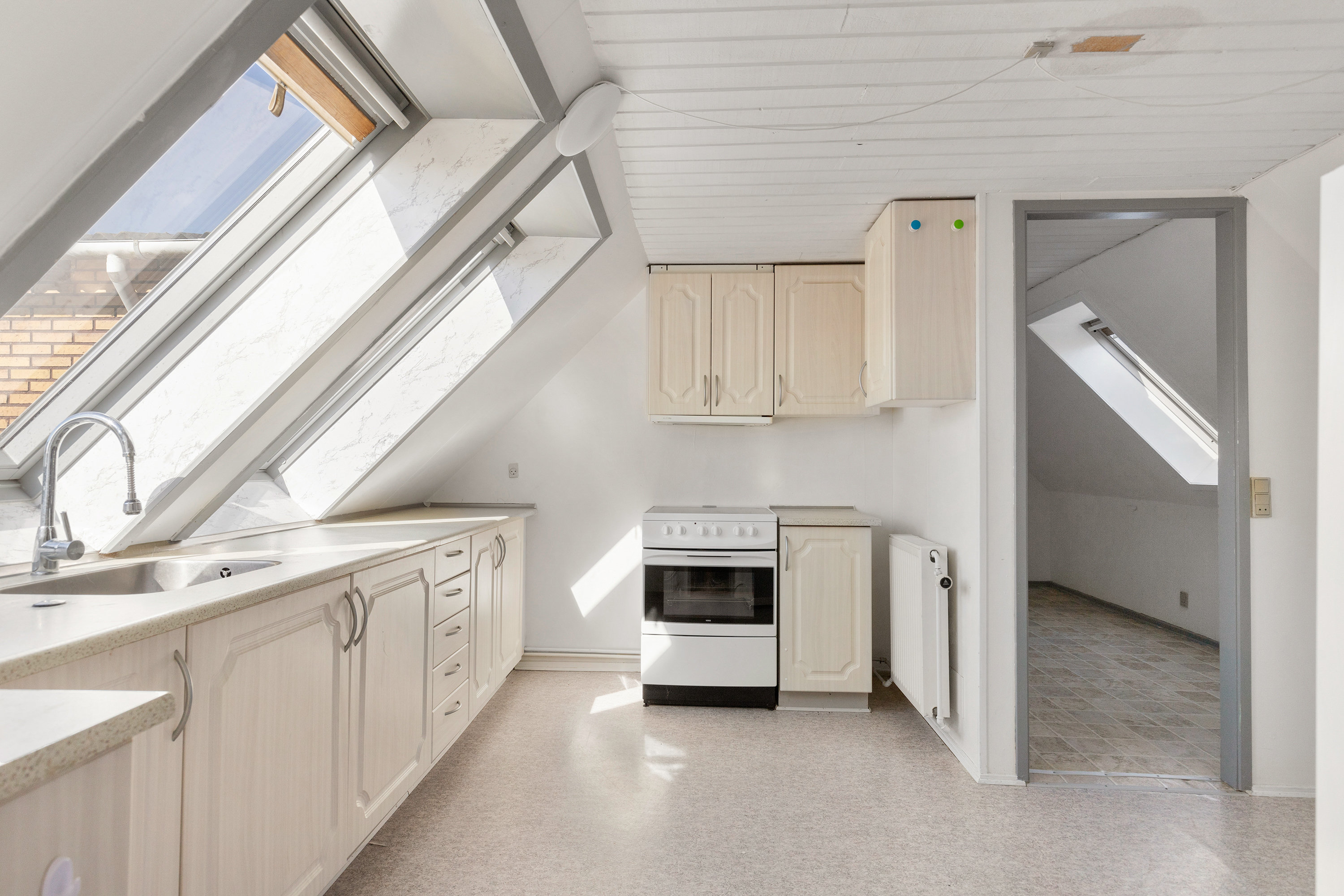 Fremhævet køkken billede i fuldskærmstilstand. Billede af Gl. Landevej 32A, Birkelse, 9440 Aabybro