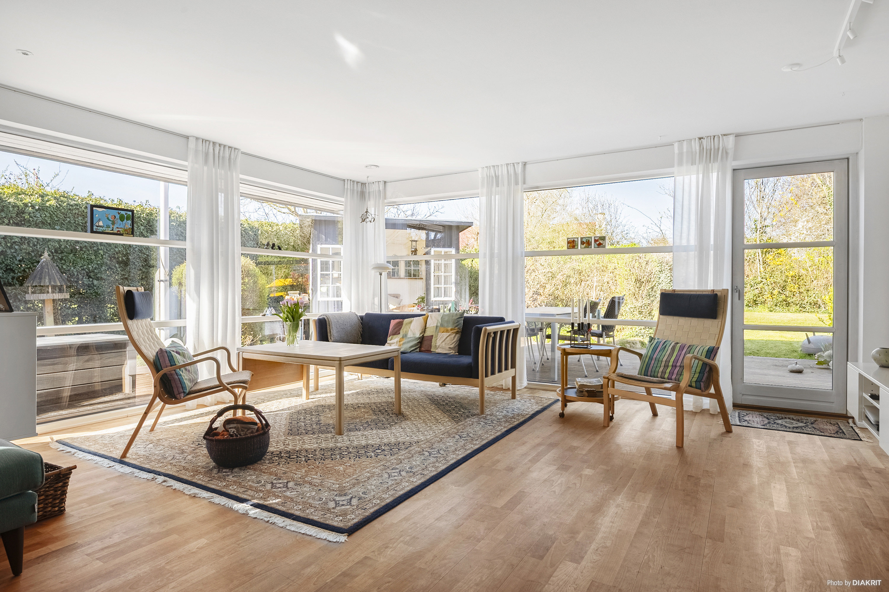 Fremhævet stue billede i fuldskærmstilstand. Billede af Villavej 21, Hou, 8300 Odder