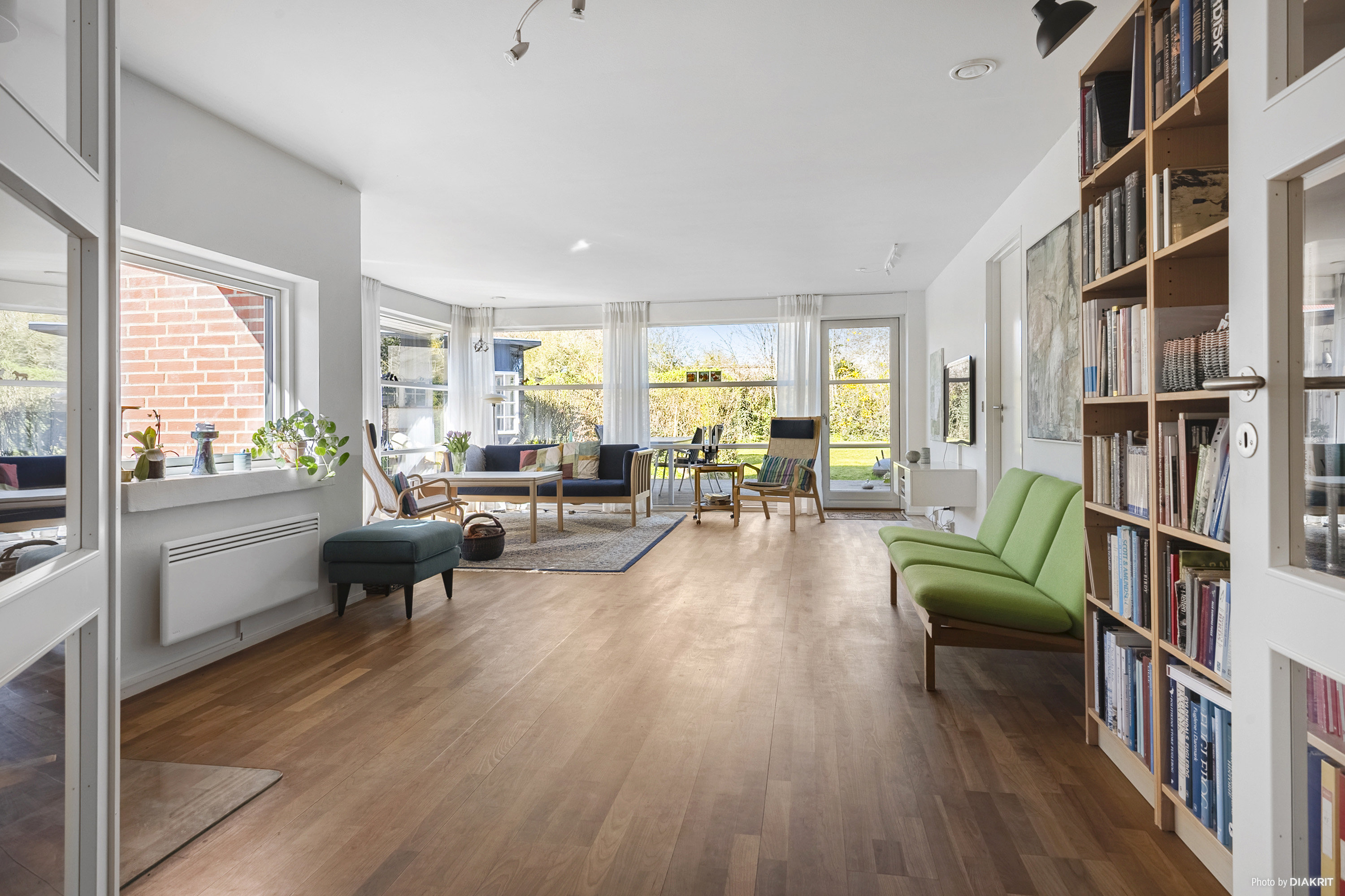 Fremhævet stue billede i fuldskærmstilstand. Billede af Villavej 21, Hou, 8300 Odder