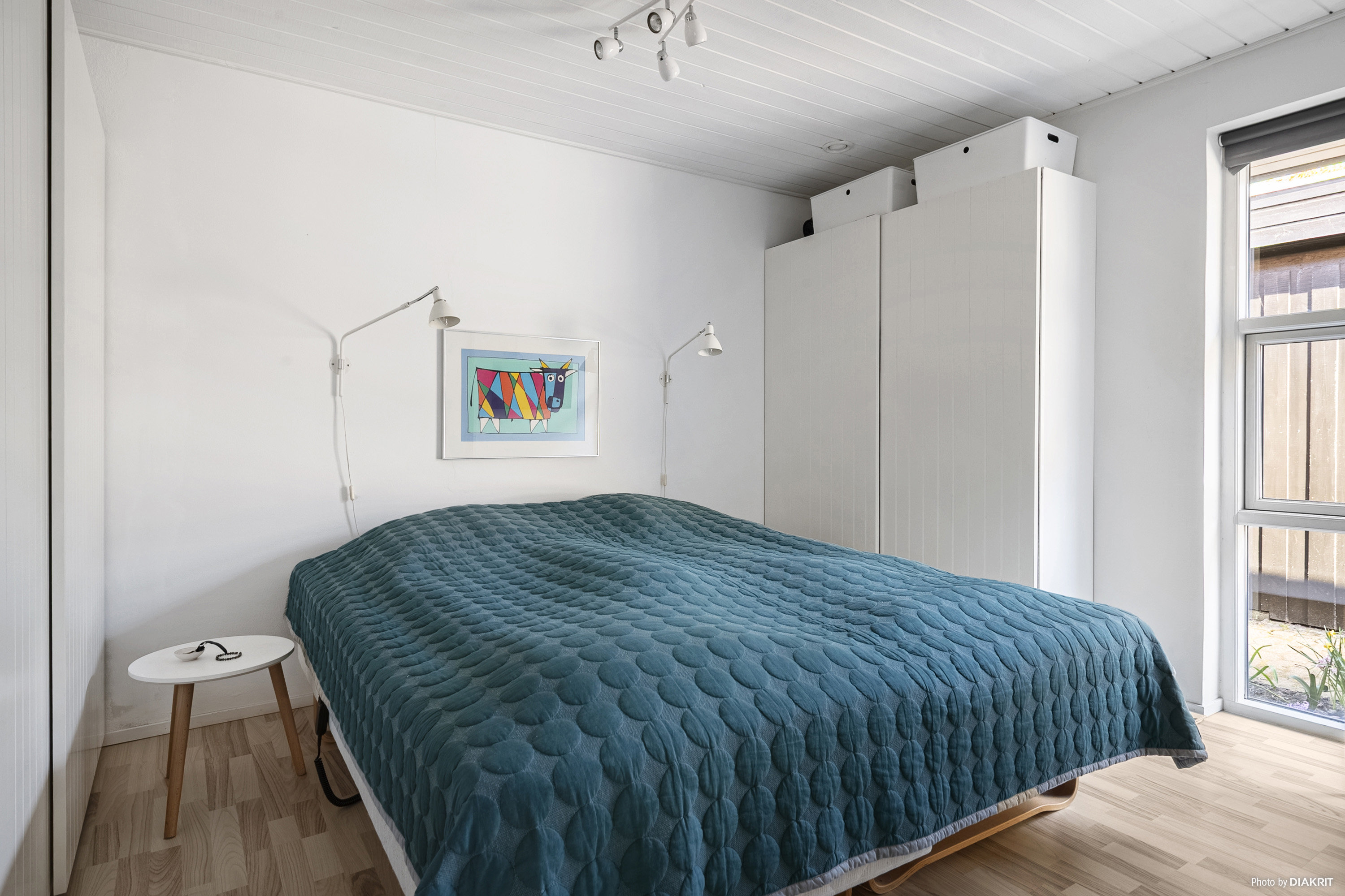 Fremhævet soveværelse billede i fuldskærmstilstand. Billede af Villavej 21, Hou, 8300 Odder