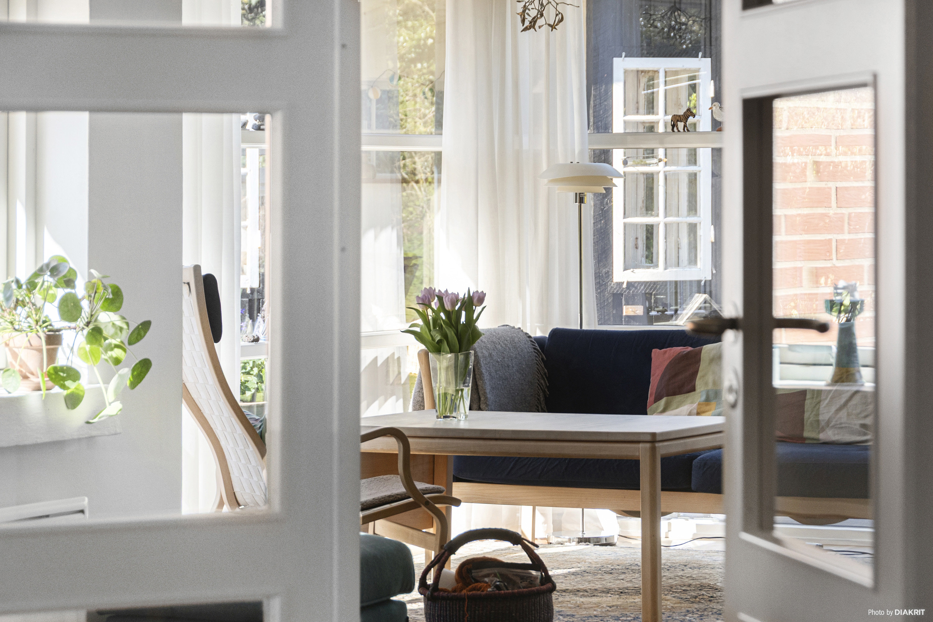 Fremhævet stue billede i fuldskærmstilstand. Billede af Villavej 21, Hou, 8300 Odder