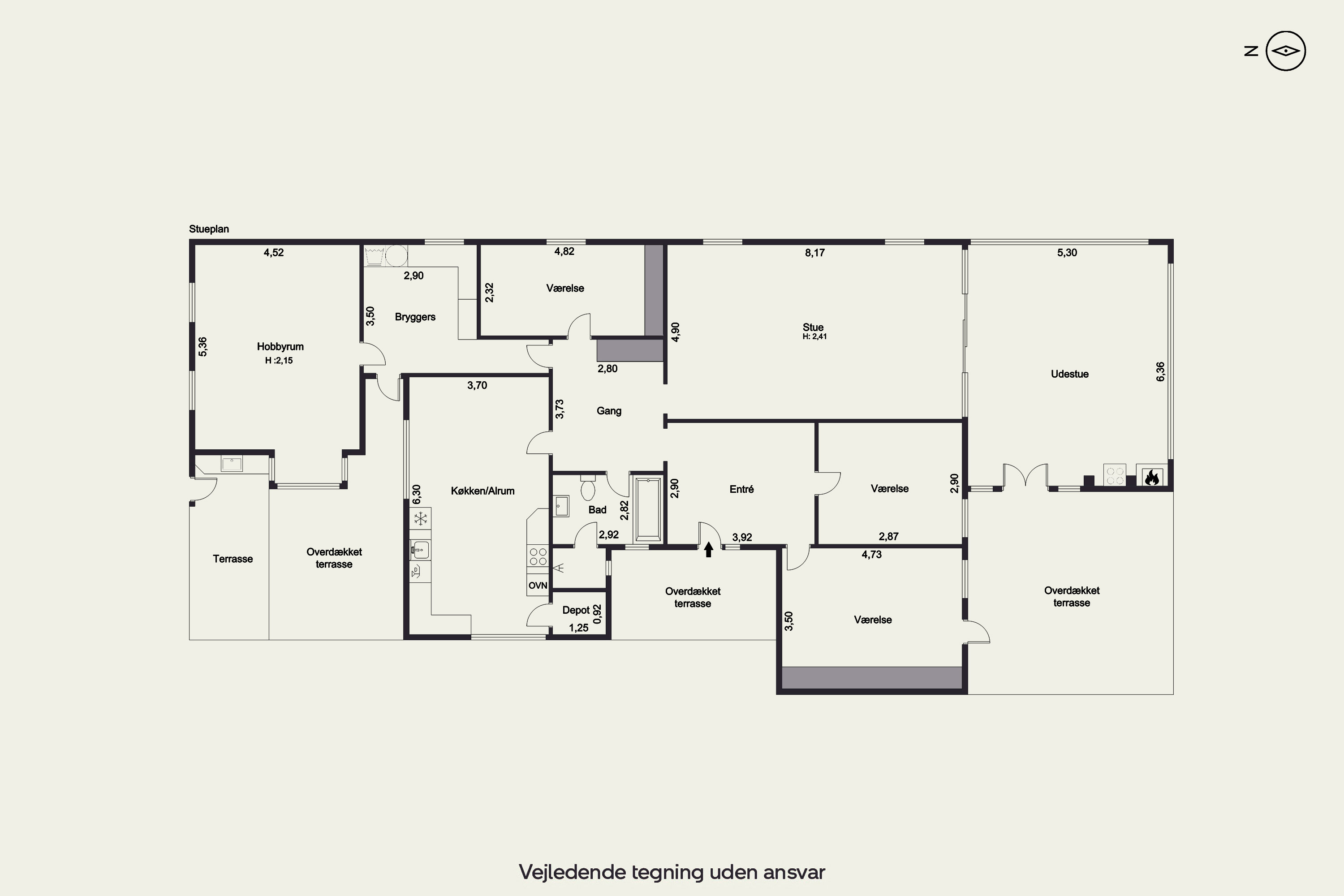 Plantegninger billede af Svendborgvej 306, Højby, 5260 Odense S