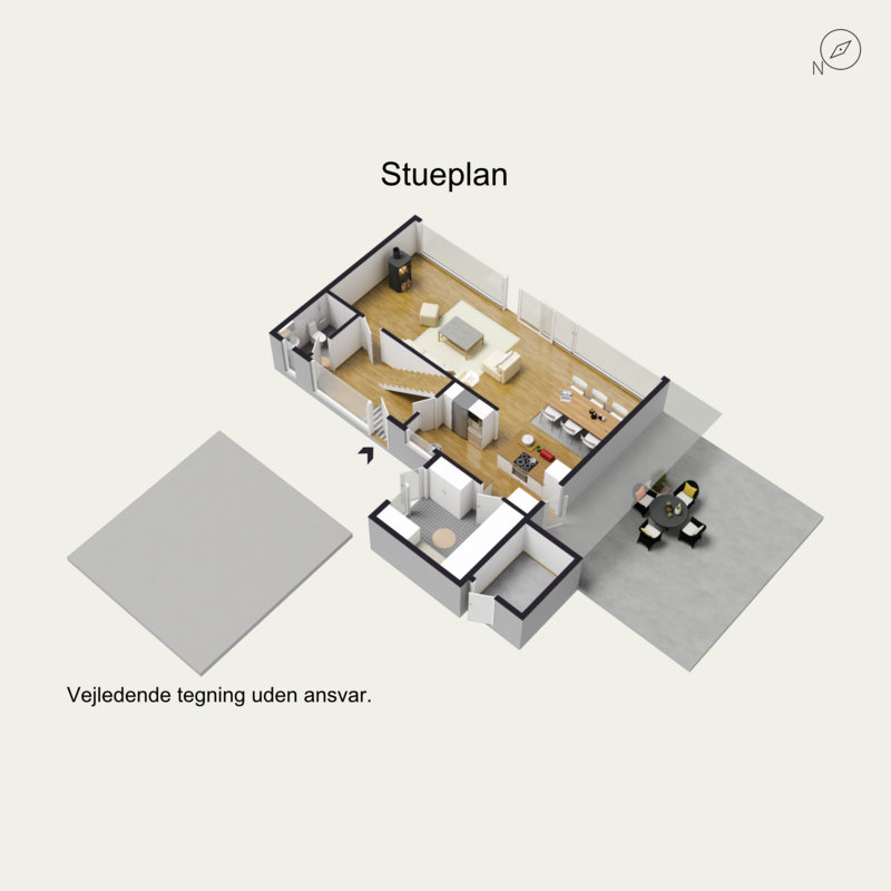 Plantegninger billede af Gammel Køge Landevej 775B, 2660 Brøndby Strand