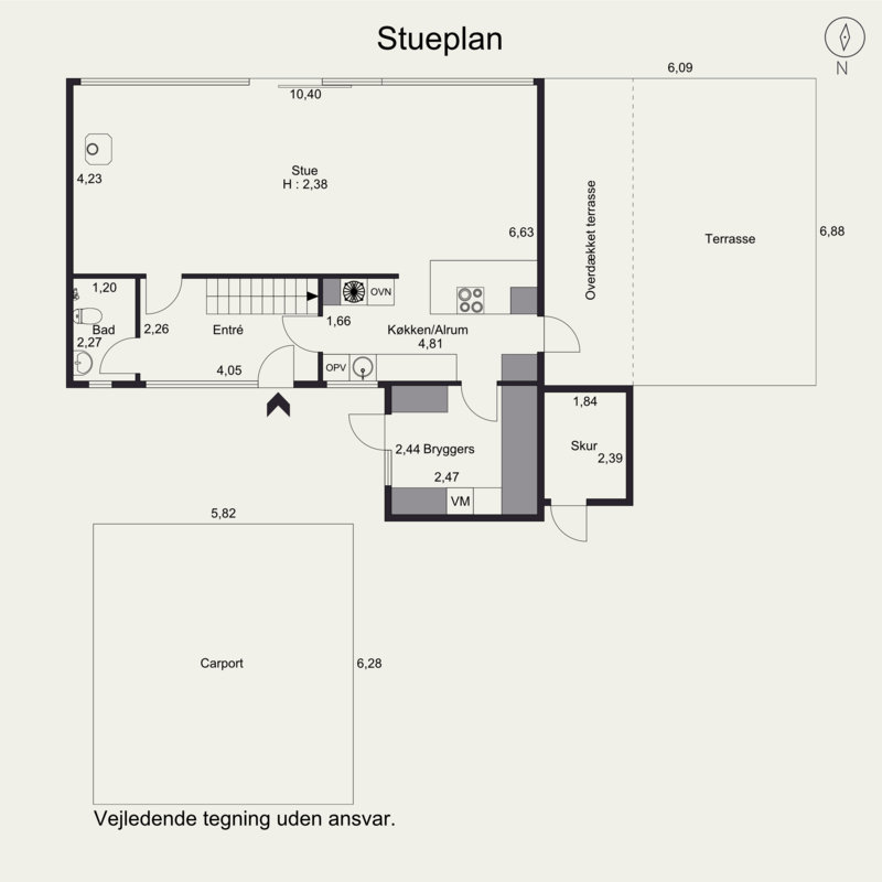 Plantegninger billede af Gammel Køge Landevej 775B, 2660 Brøndby Strand