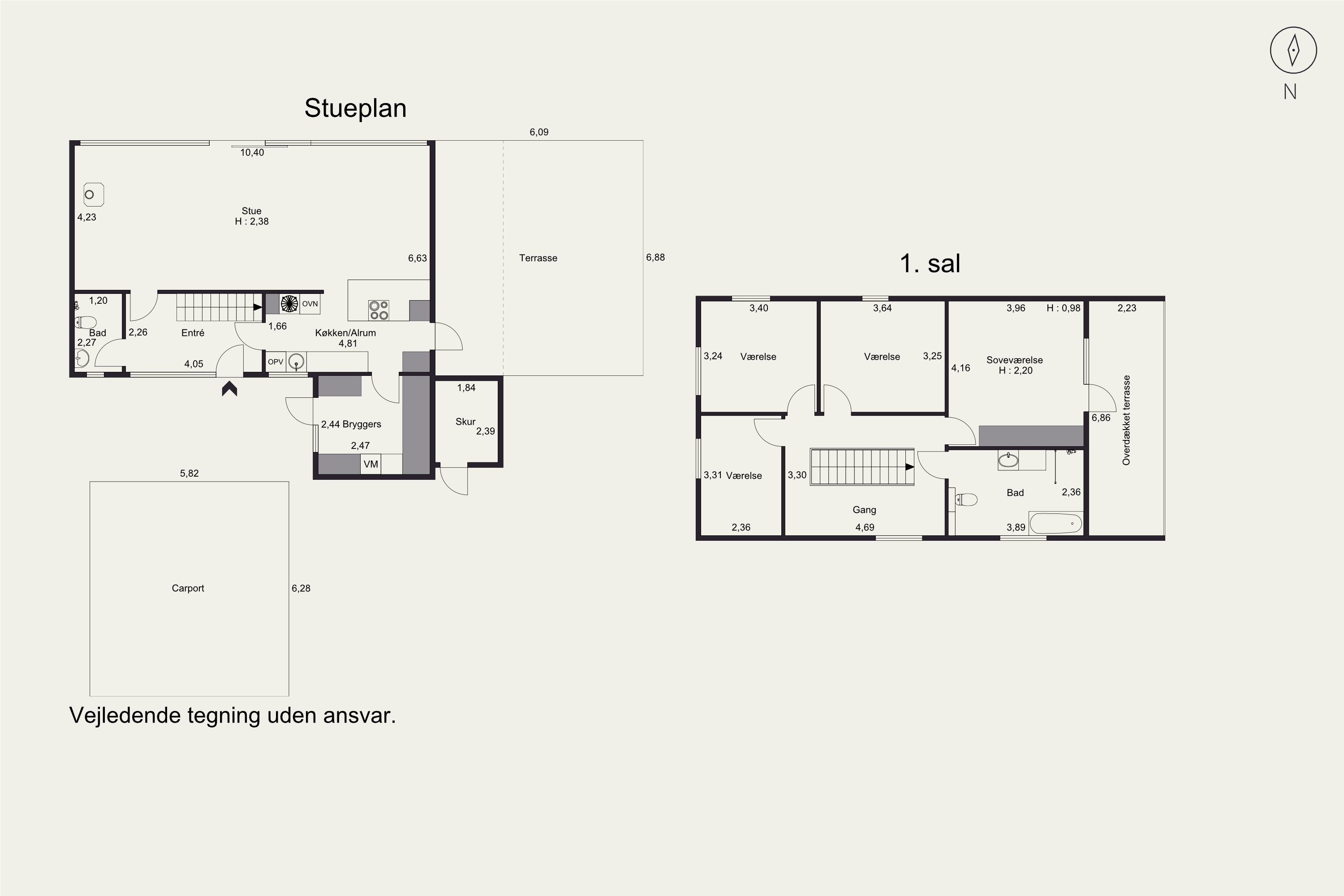 Plantegninger billede af Gammel Køge Landevej 775B, 2660 Brøndby Strand