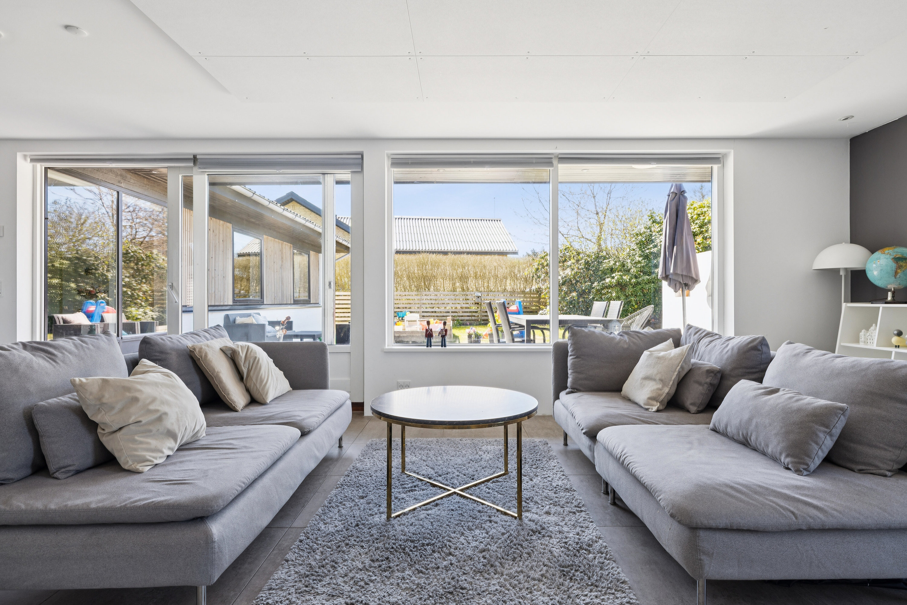 Fremhævet stue billede i fuldskærmstilstand. Billede af Sigynsvej 3, 9800 Hjørring