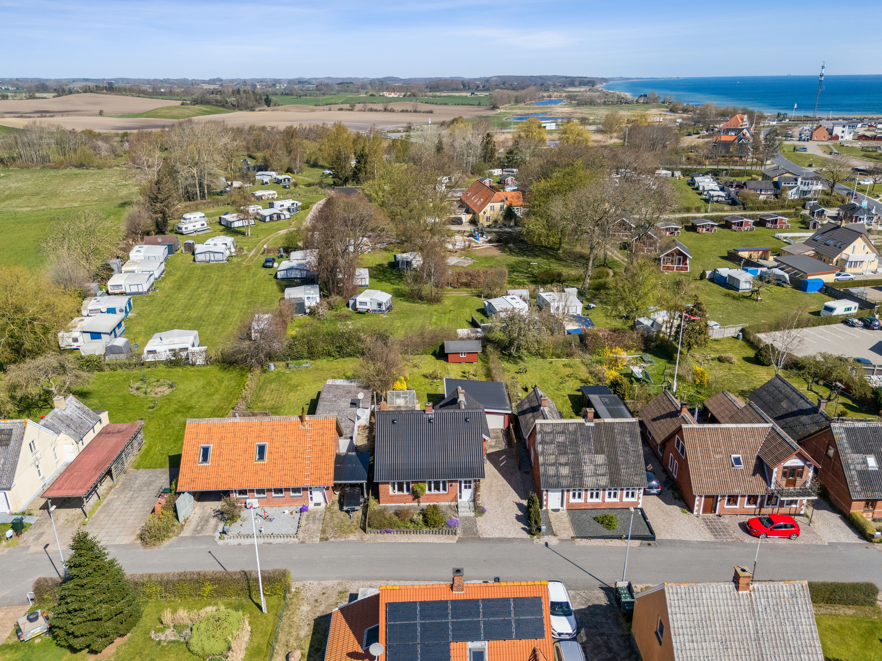 Fremhævet udsigt fra toppen billede i fuldskærmstilstand. Billede af Rævegade 10, Spodsbjerg, 5900 Rudkøbing
