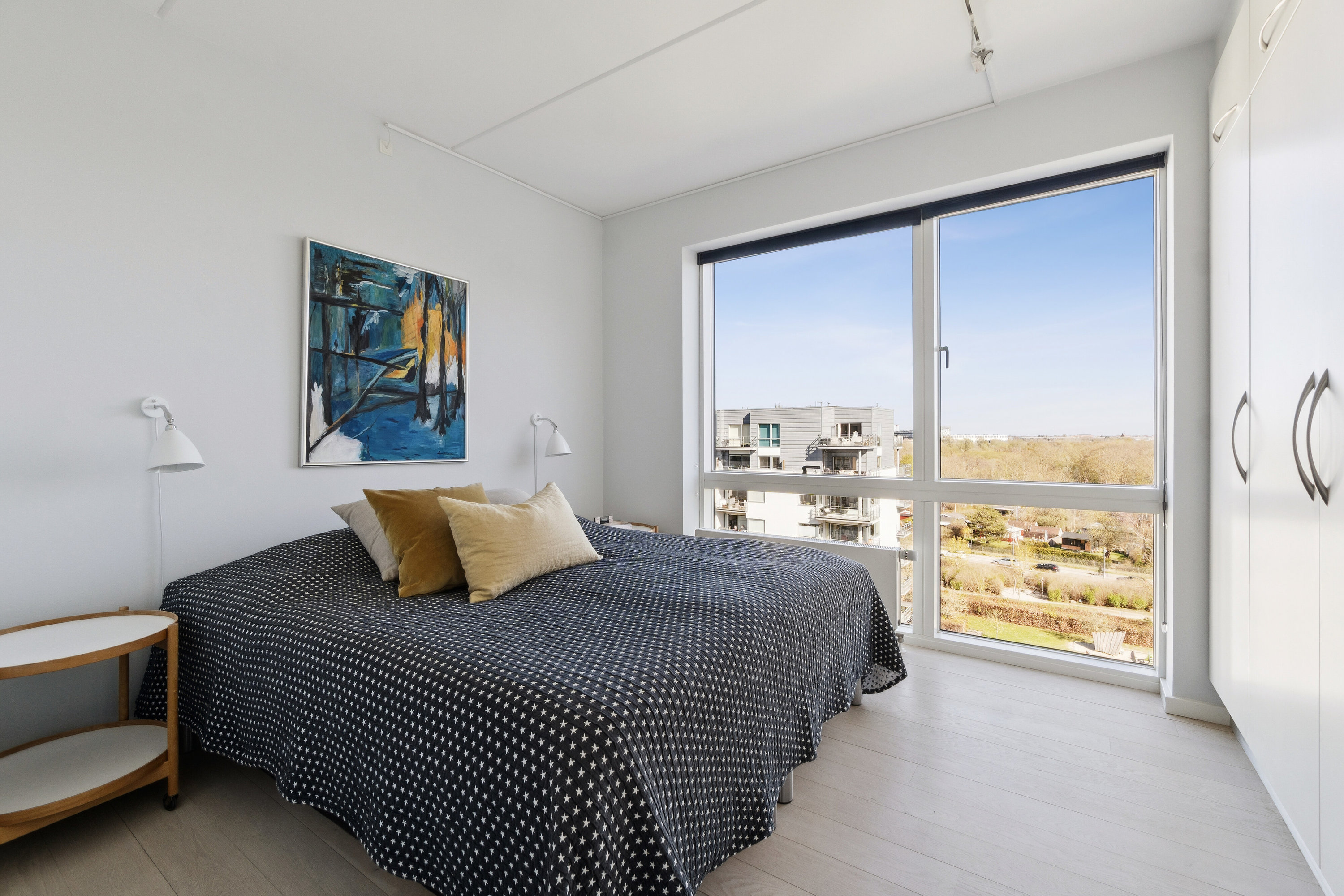 Fremhævet soveværelse billede i fuldskærmstilstand. Billede af Jens Otto Krags Gade 6, 6. th., 2300 København S