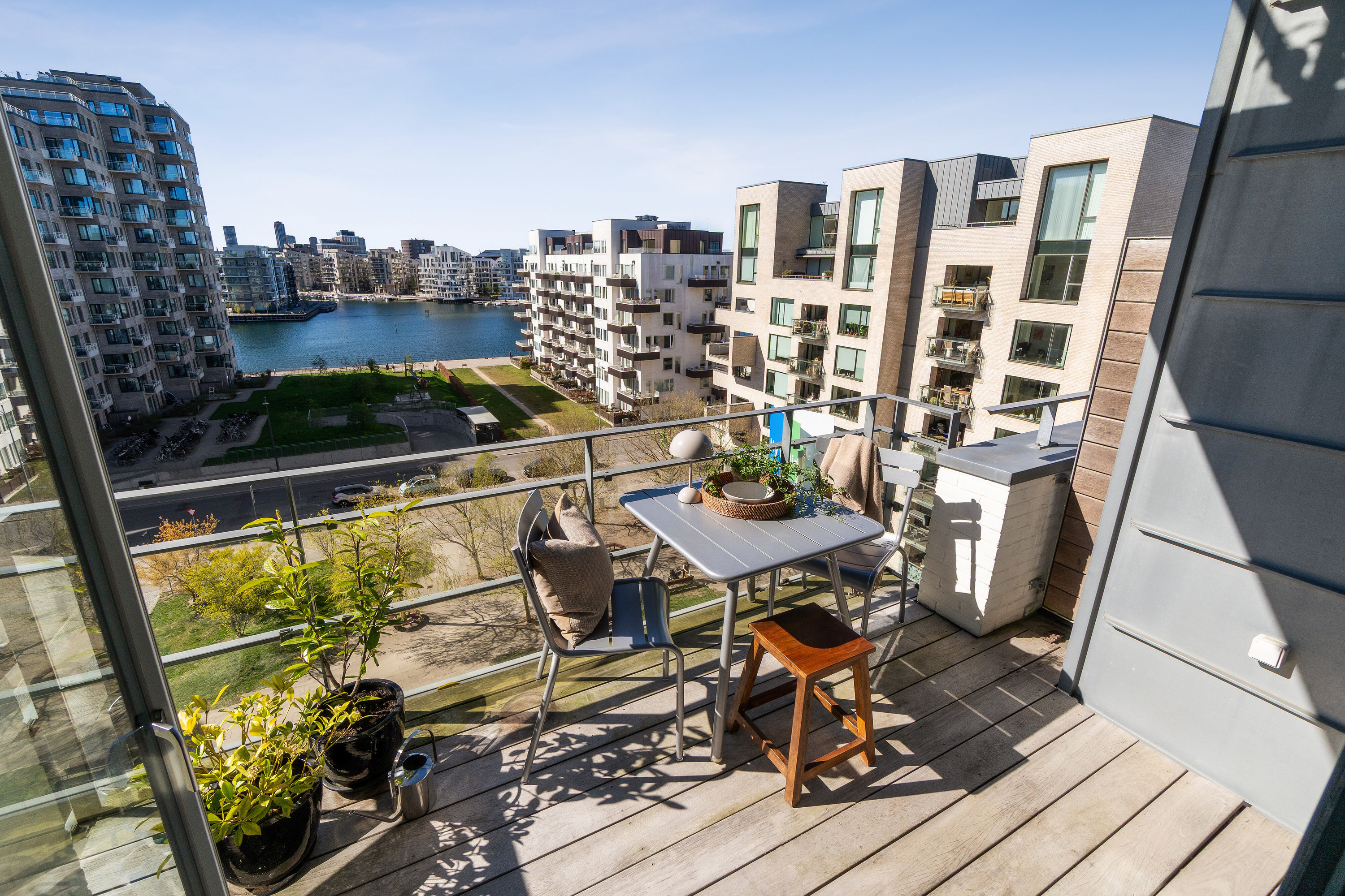 Fremhævet altan billede i fuldskærmstilstand. Billede af Jens Otto Krags Gade 6, 6. th., 2300 København S