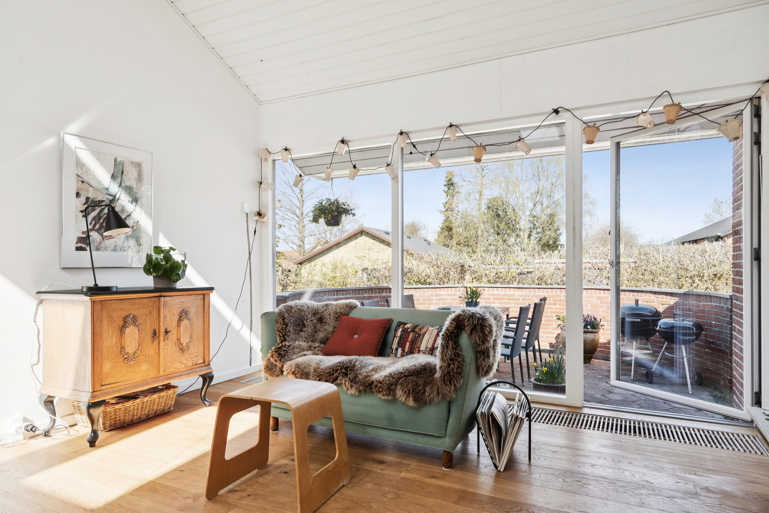 Fremhævet stue billede i fuldskærmstilstand. Billede af Tyrrestrupvej 9, 8270 Højbjerg