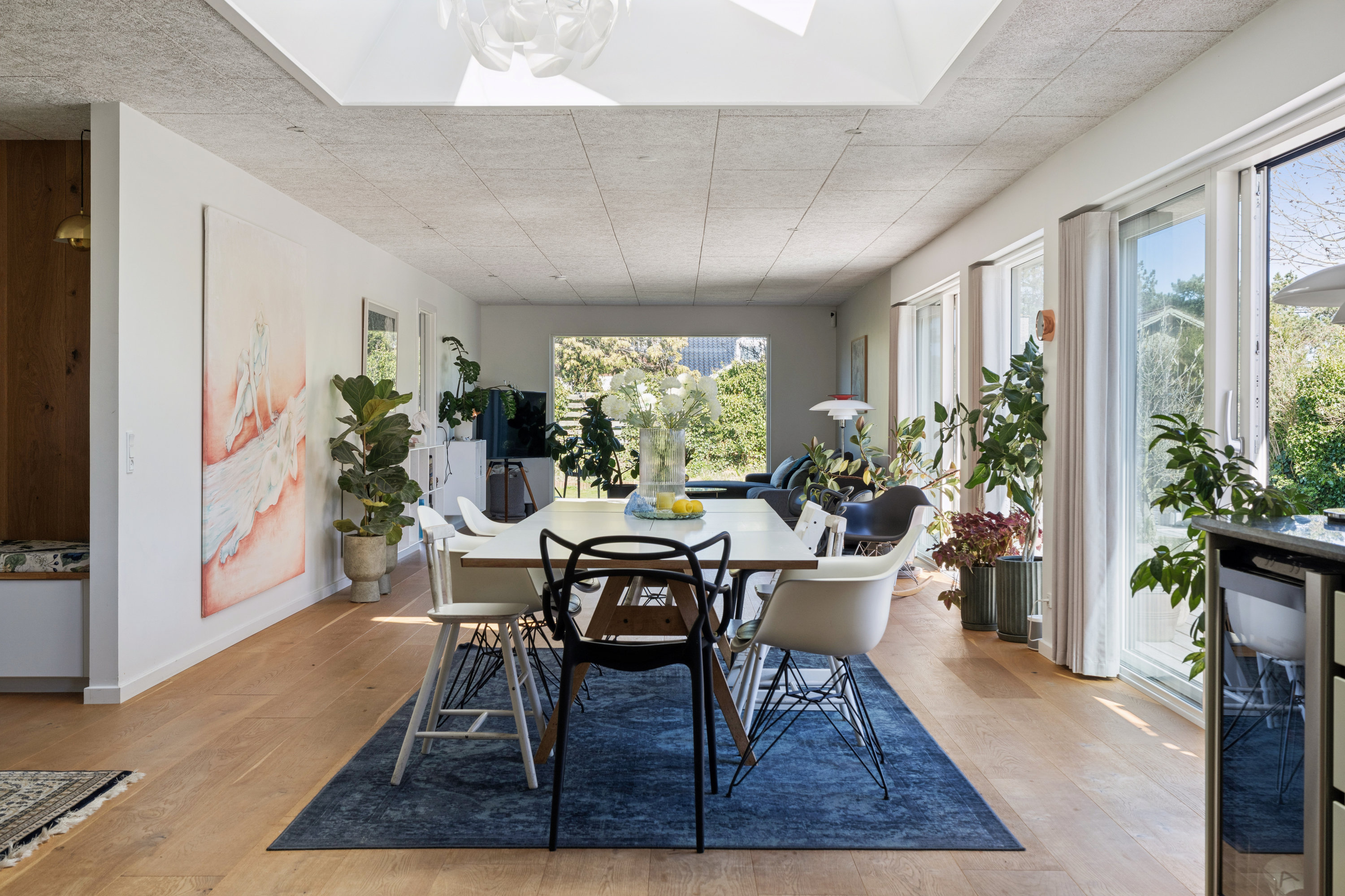 Fremhævet stue billede i fuldskærmstilstand. Billede af Vibevej 11, 8240 Risskov