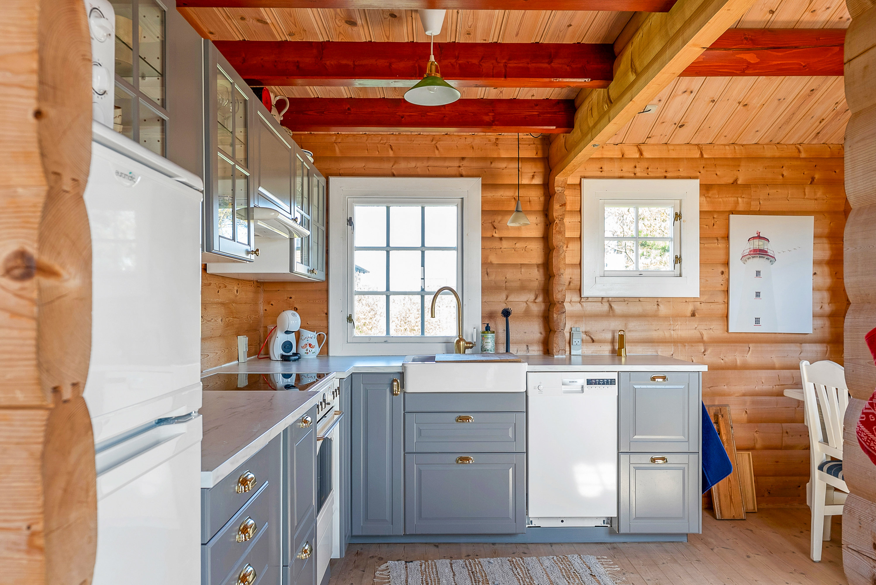 Fremhævet køkken billede i fuldskærmstilstand. Billede af Østre Strandvej 223, Hasmark Strand, 5450 Otterup