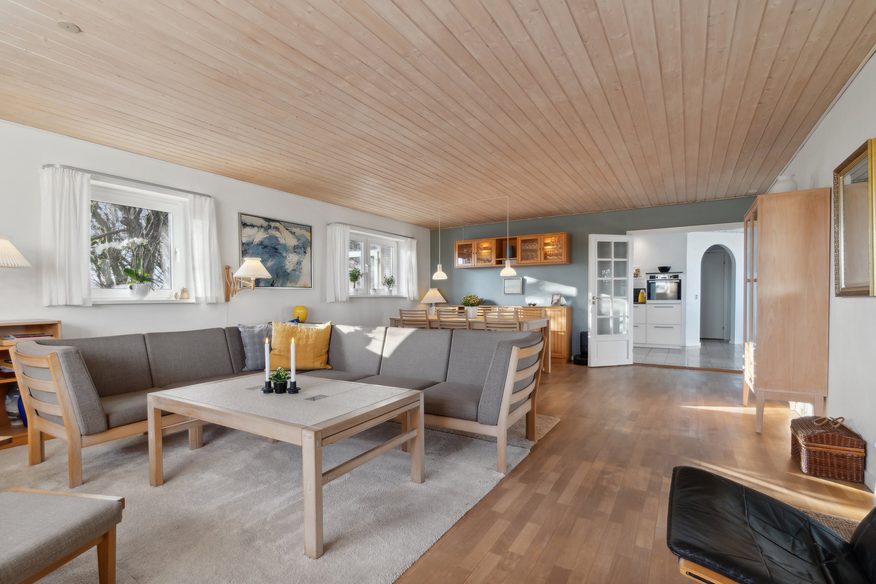 Fremhævet stue billede i fuldskærmstilstand. Billede af Ballerumvej 37, 7700 Thisted