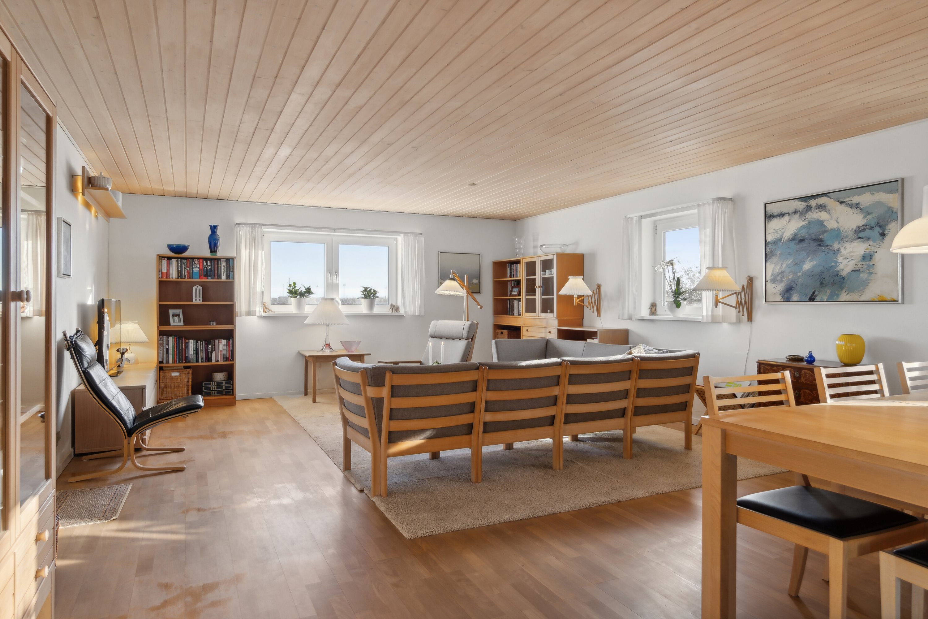 Fremhævet stue billede i fuldskærmstilstand. Billede af Ballerumvej 37, 7700 Thisted