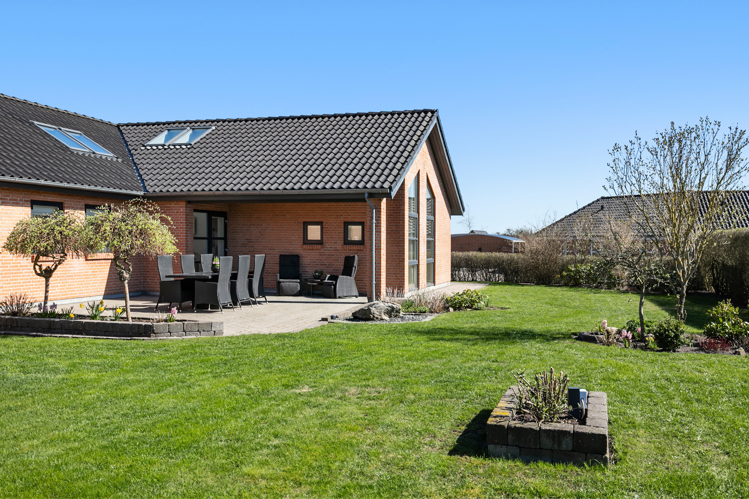 Fremhævet facade billede i fuldskærmstilstand. Billede af Rugmarken 172, 9690 Fjerritslev