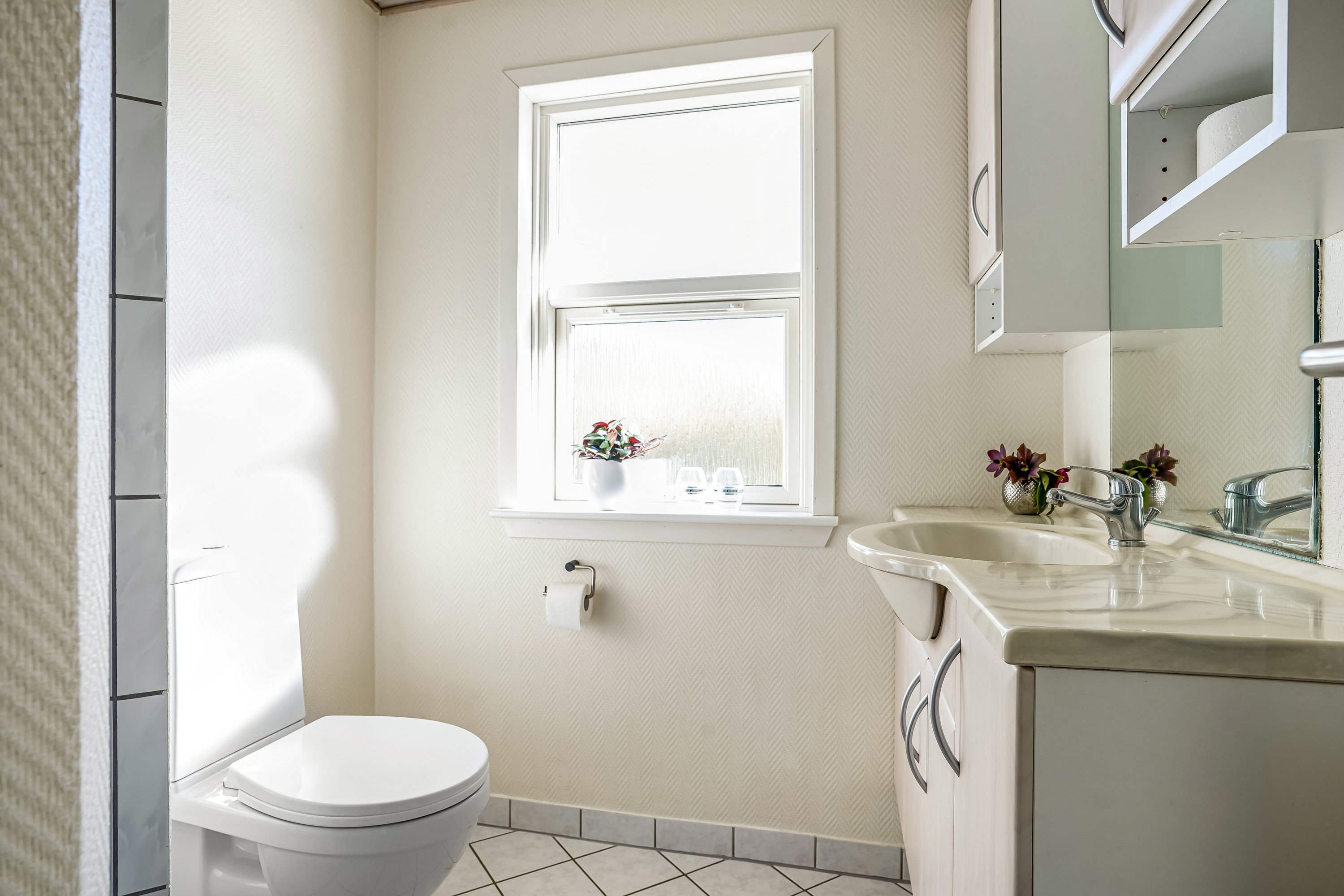 Fremhævet toilet billede i fuldskærmstilstand. Billede af Lundevej 26, Gelsted, 5591 Gelsted