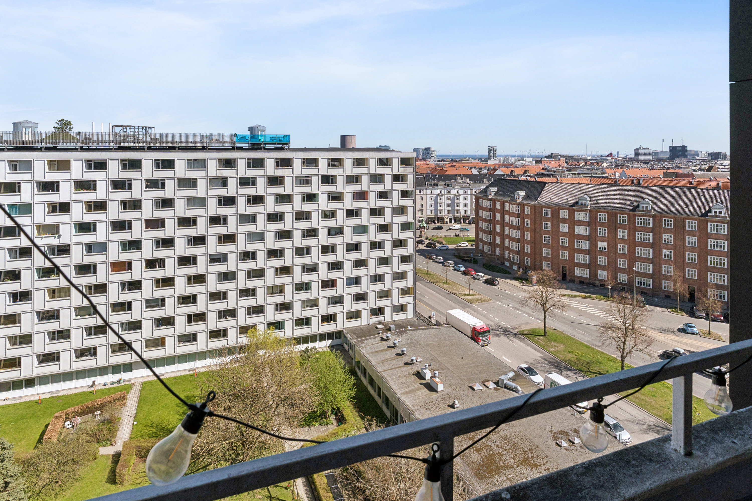 Fremhævet udsigt billede i fuldskærmstilstand. Billede af Jagtvej 215A, 10. 2., 2100 København Ø