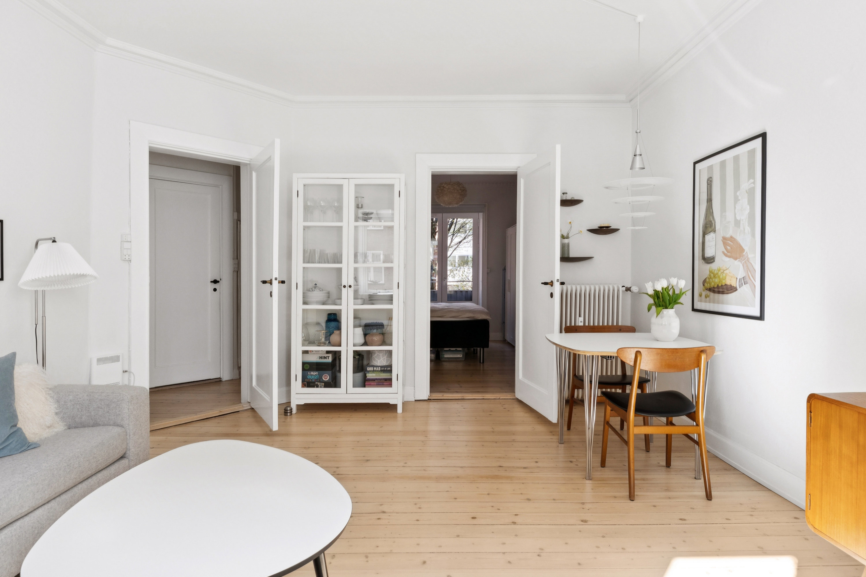 Fremhævet stue billede i fuldskærmstilstand. Billede af Lange-Müllers Gade 17, st.. th., 2100 København Ø