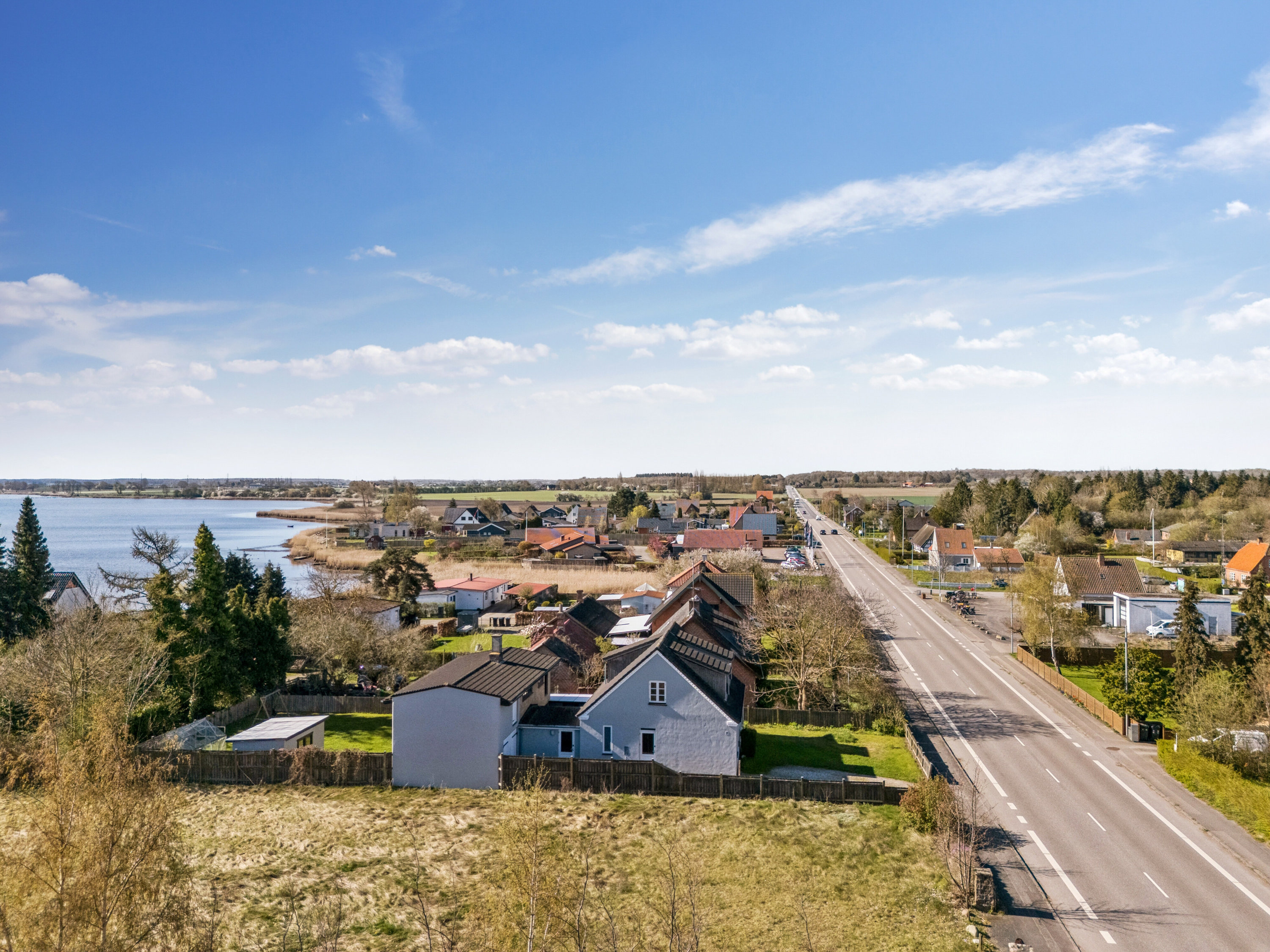Fremhævet set fra haven billede i fuldskærmstilstand. Billede af Guldborgvej 282, Guldborg, 4862 Guldborg
