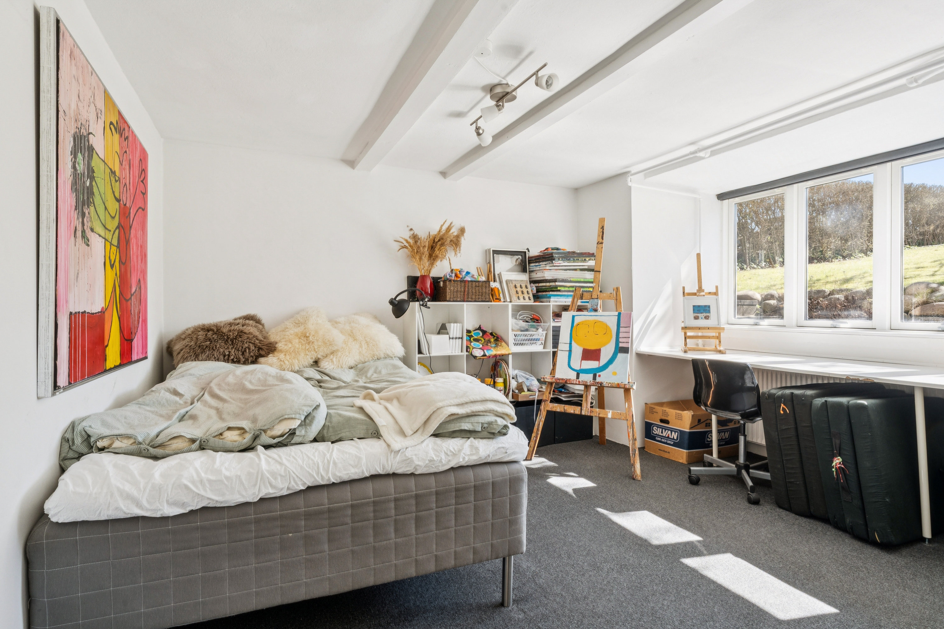 Fremhævet stue billede i fuldskærmstilstand. Billede af Nørre Tranders Vej 87, Vejgaard, 9000 Aalborg