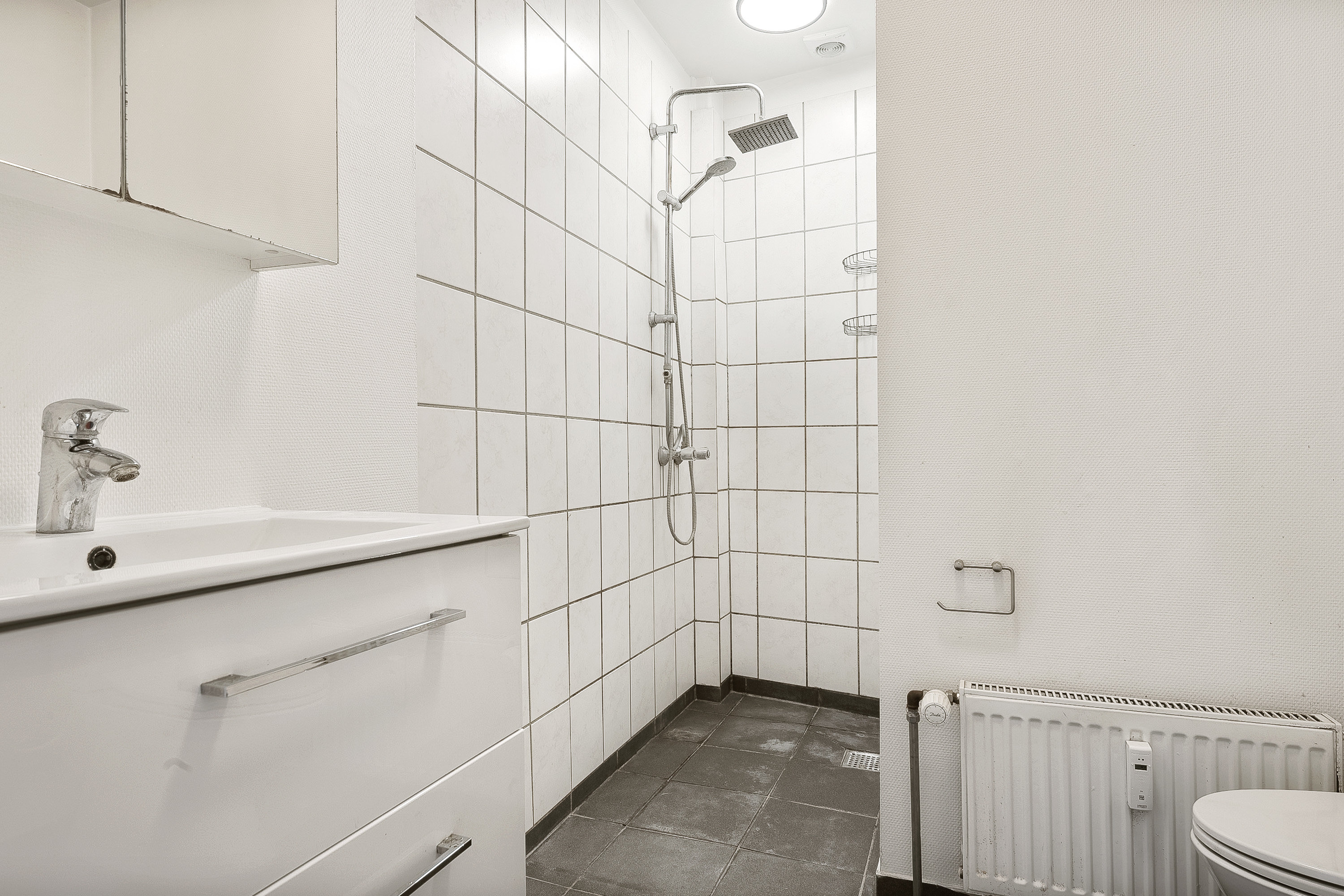 Fremhævet badeværelse billede i fuldskærmstilstand. Billede af Sundvej 69A, st.. th., 8700 Horsens