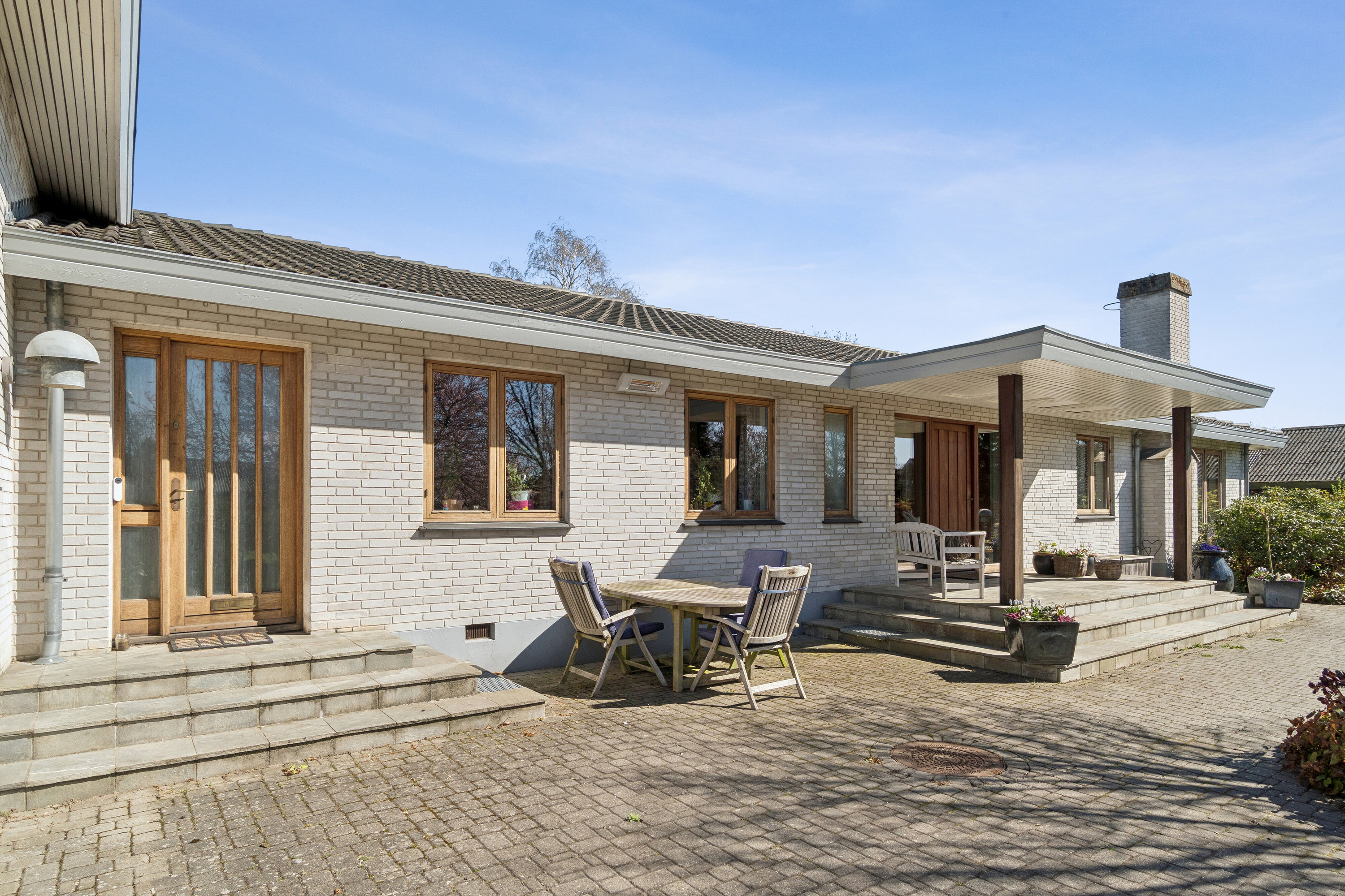 Fremhævet terrasse billede i fuldskærmstilstand. Billede af Themstrupvej 17, 4690 Haslev