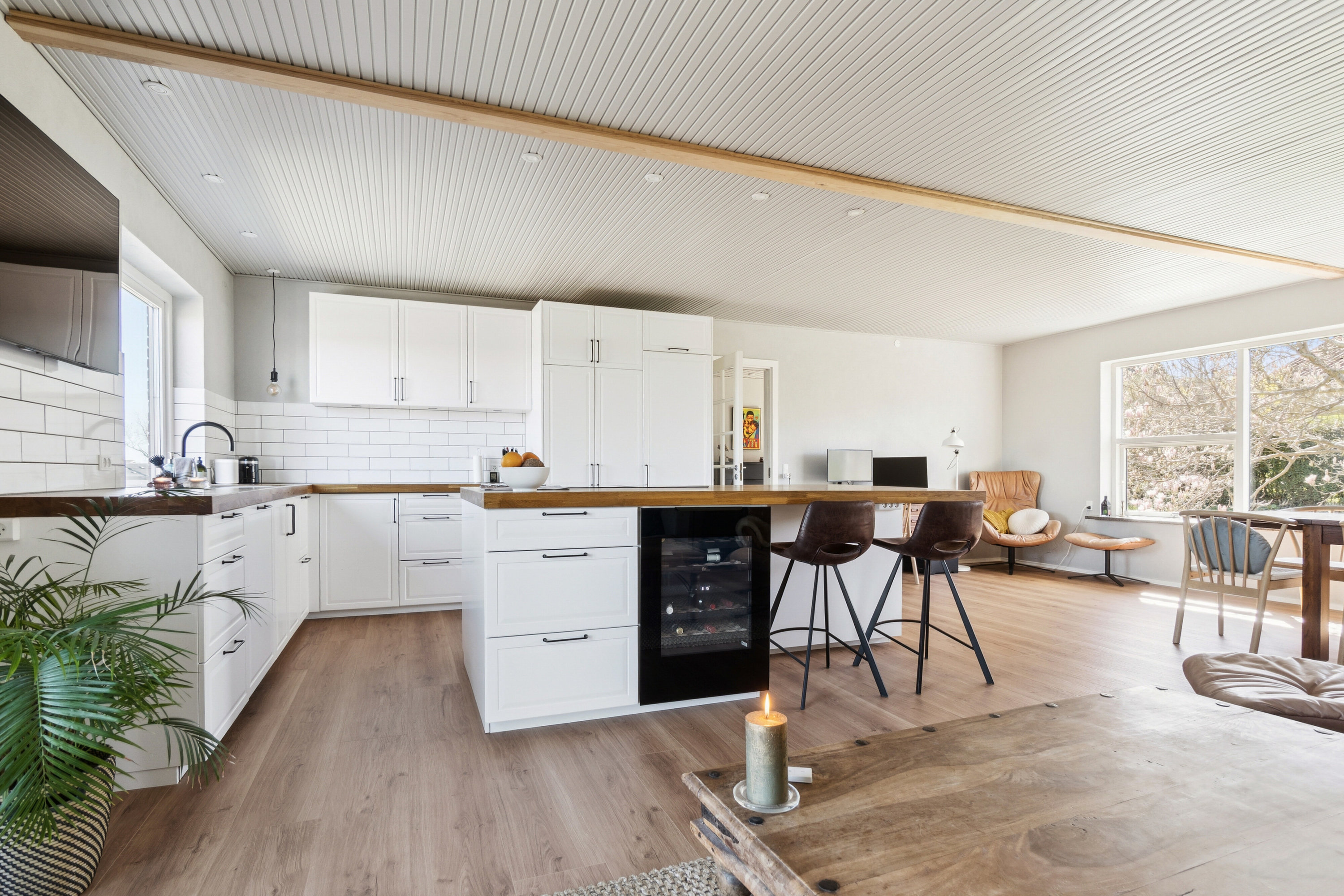 Fremhævet køkken billede i fuldskærmstilstand. Billede af Buen 14, Tejn, 3770 Allinge