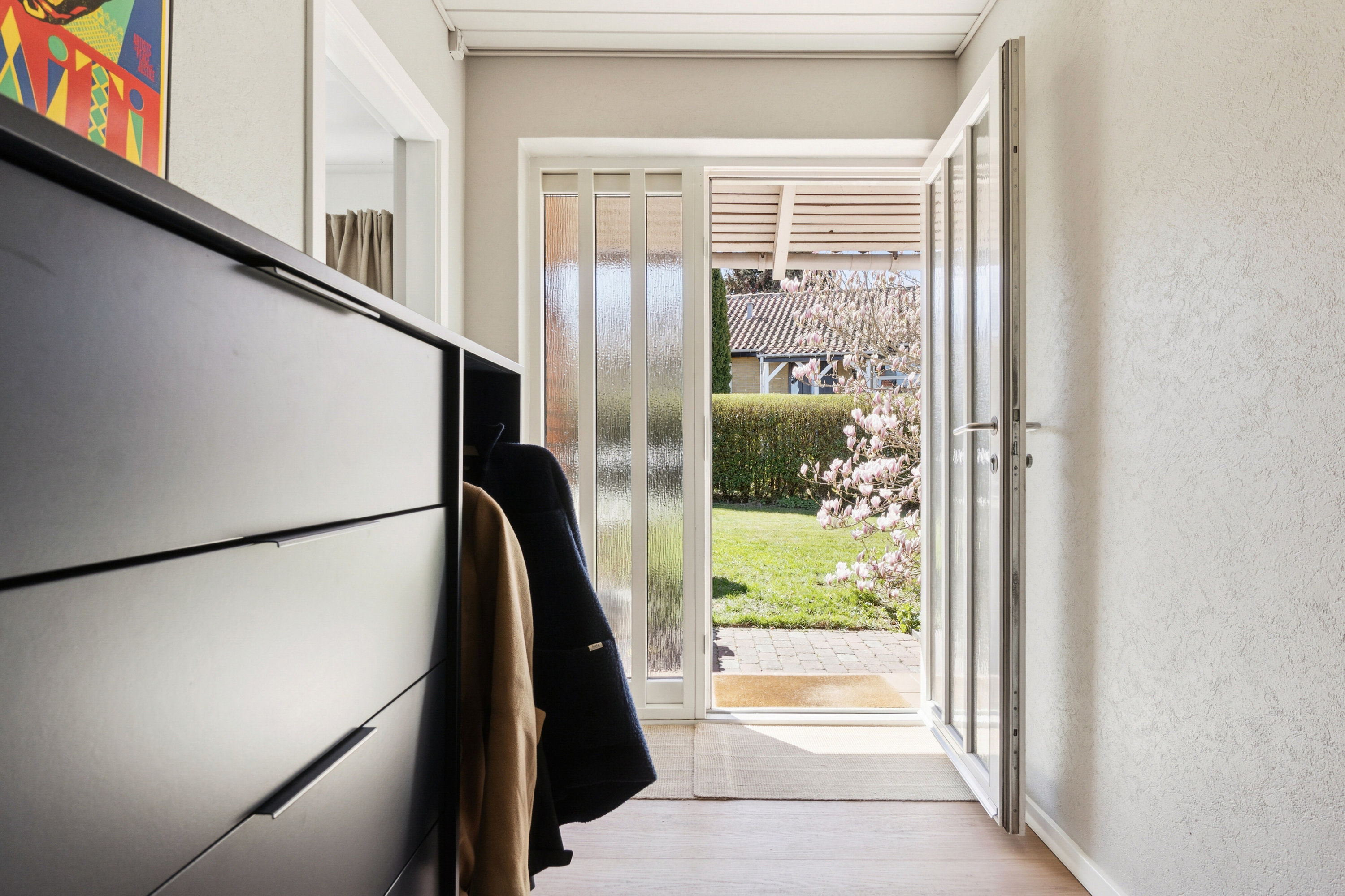 Fremhævet gang billede i fuldskærmstilstand. Billede af Buen 14, Tejn, 3770 Allinge