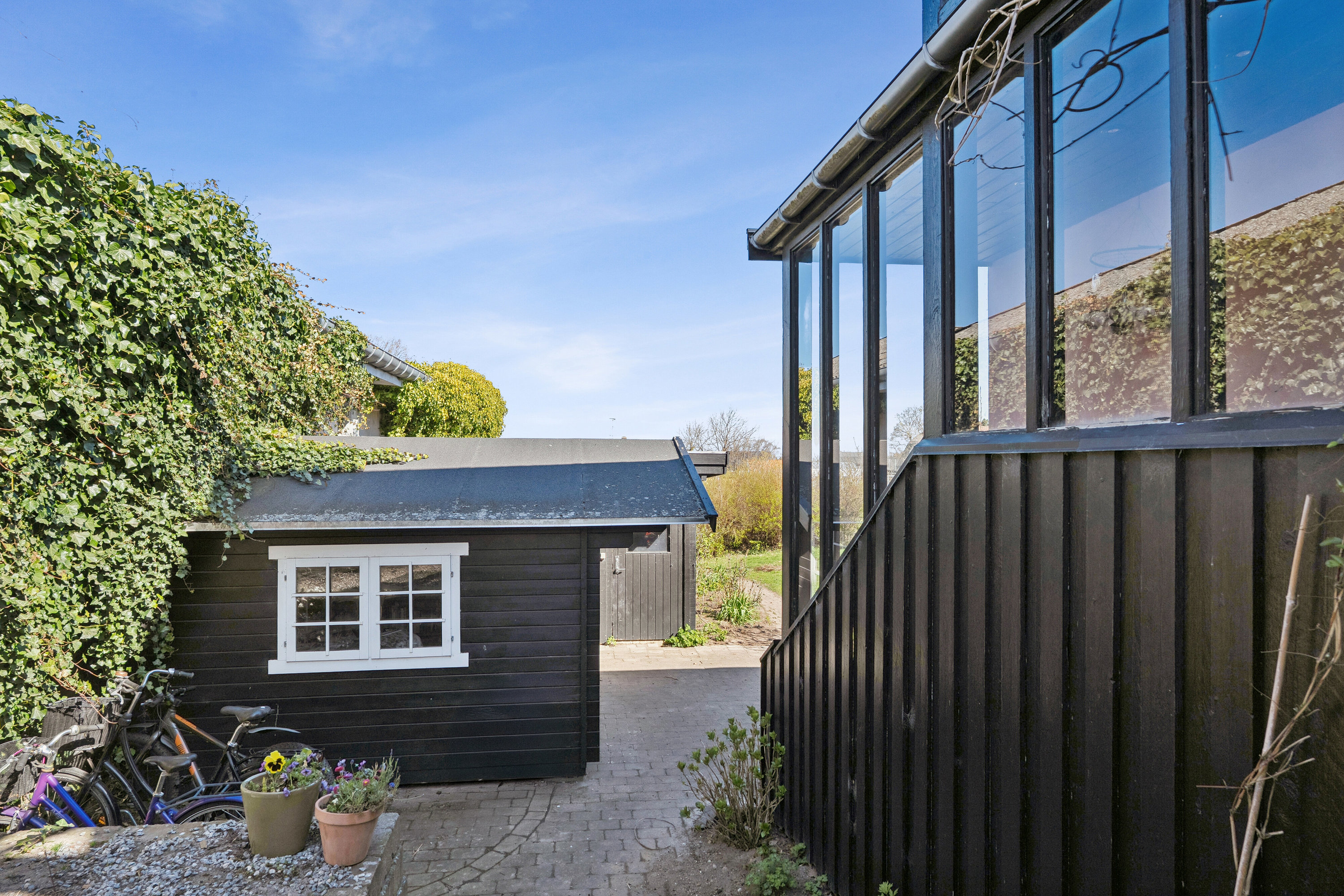 Fremhævet udendørs billede i fuldskærmstilstand. Billede af Johannes Ewalds Vej 4, 3100 Hornbæk