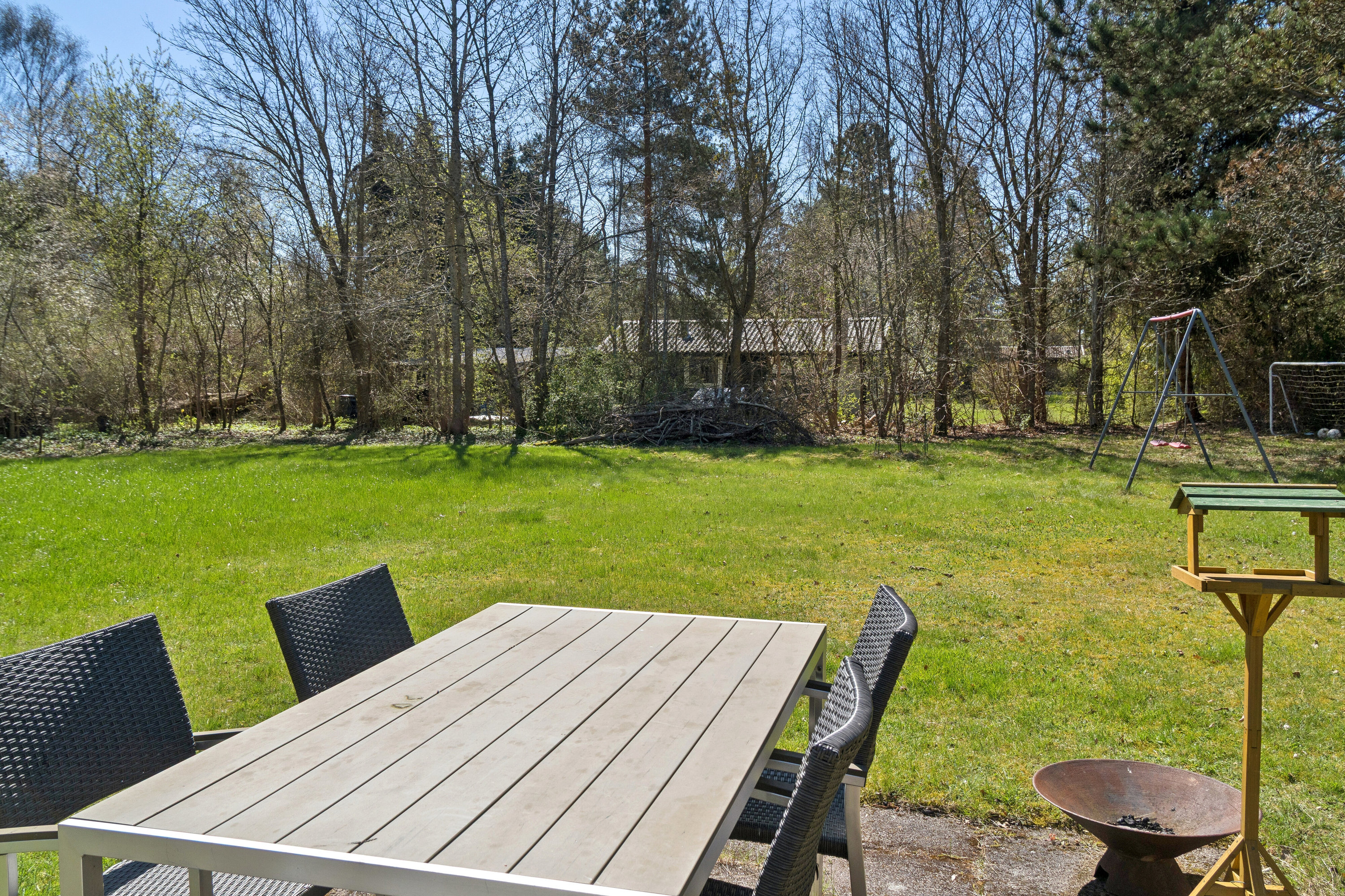 Fremhævet terrasse billede i fuldskærmstilstand. Billede af Lars Petersvej 44, Ellinge Lyng, 4573 Højby