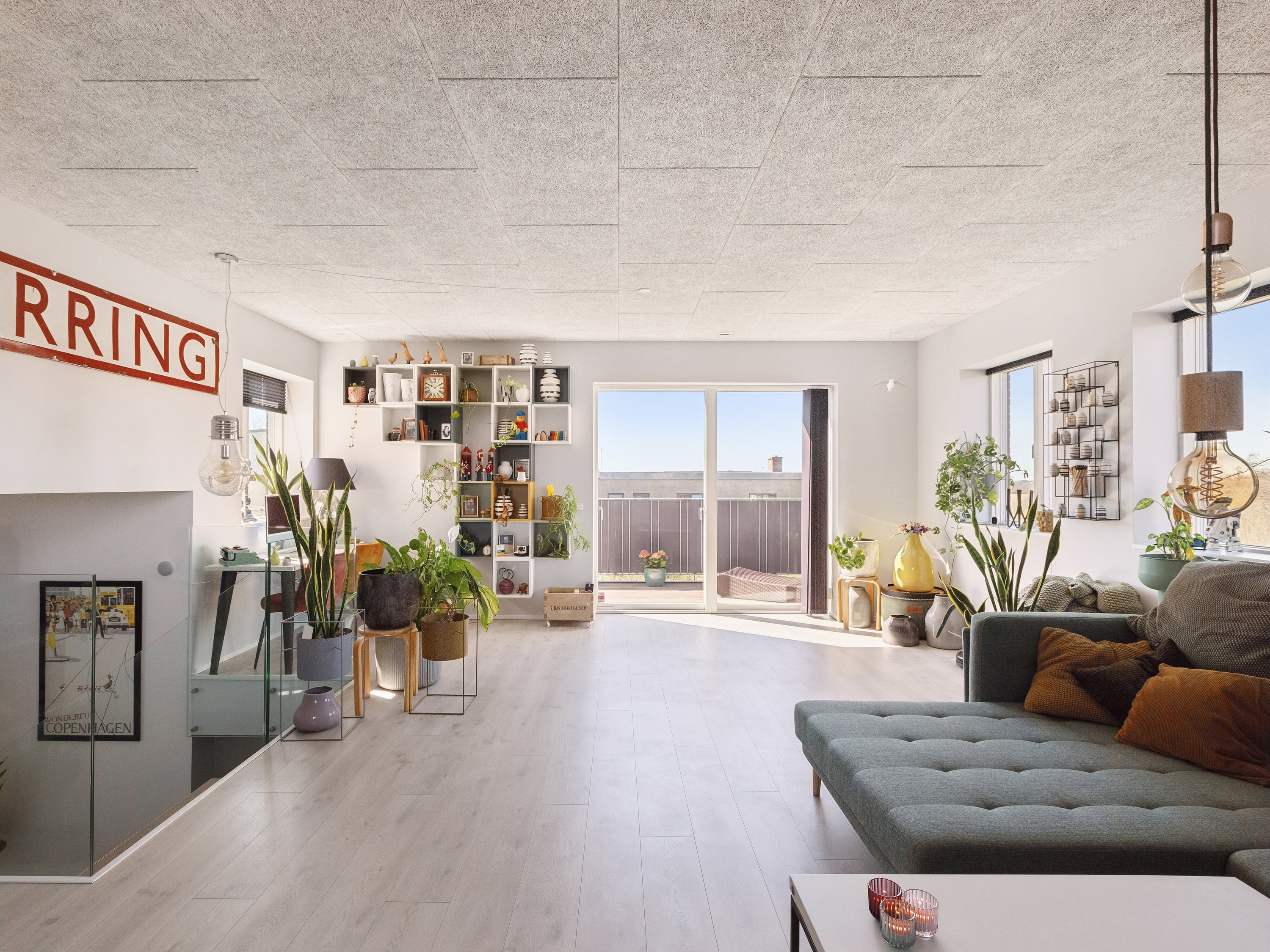 Fremhævet stue billede i fuldskærmstilstand. Billede af Mølledalen 7, 9800 Hjørring