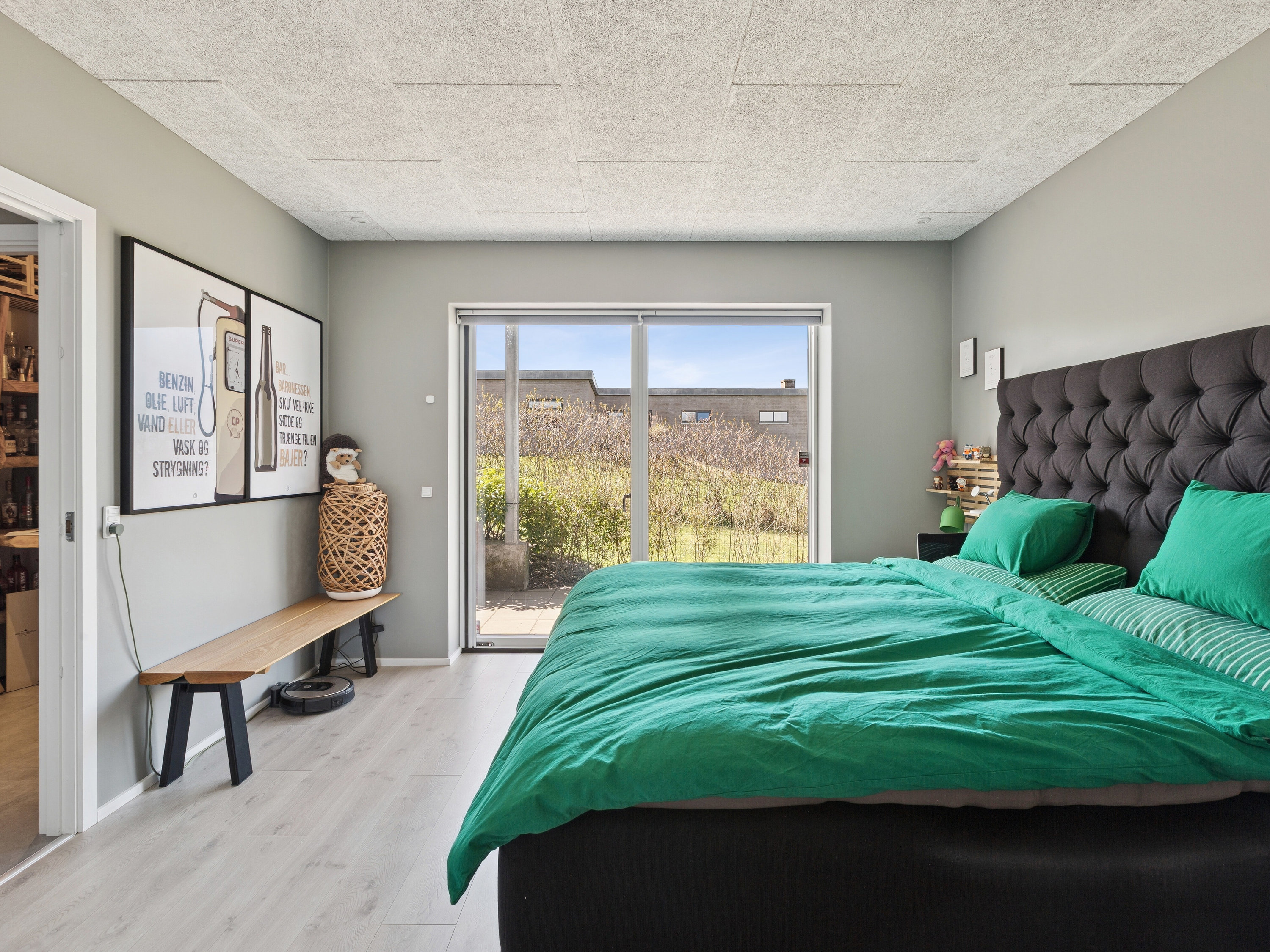Fremhævet soveværelse billede i fuldskærmstilstand. Billede af Mølledalen 7, 9800 Hjørring