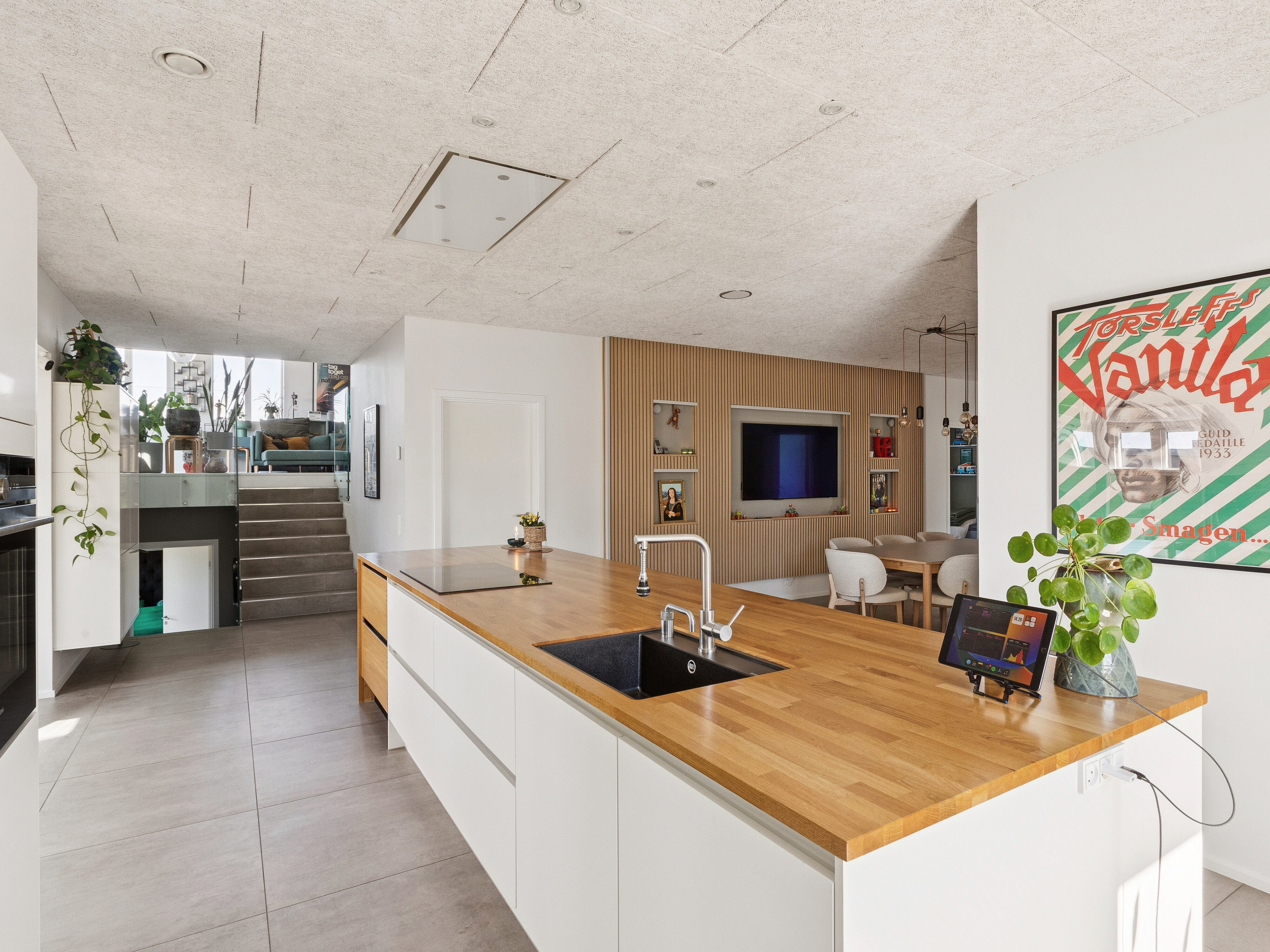 Fremhævet køkken billede i fuldskærmstilstand. Billede af Mølledalen 7, 9800 Hjørring