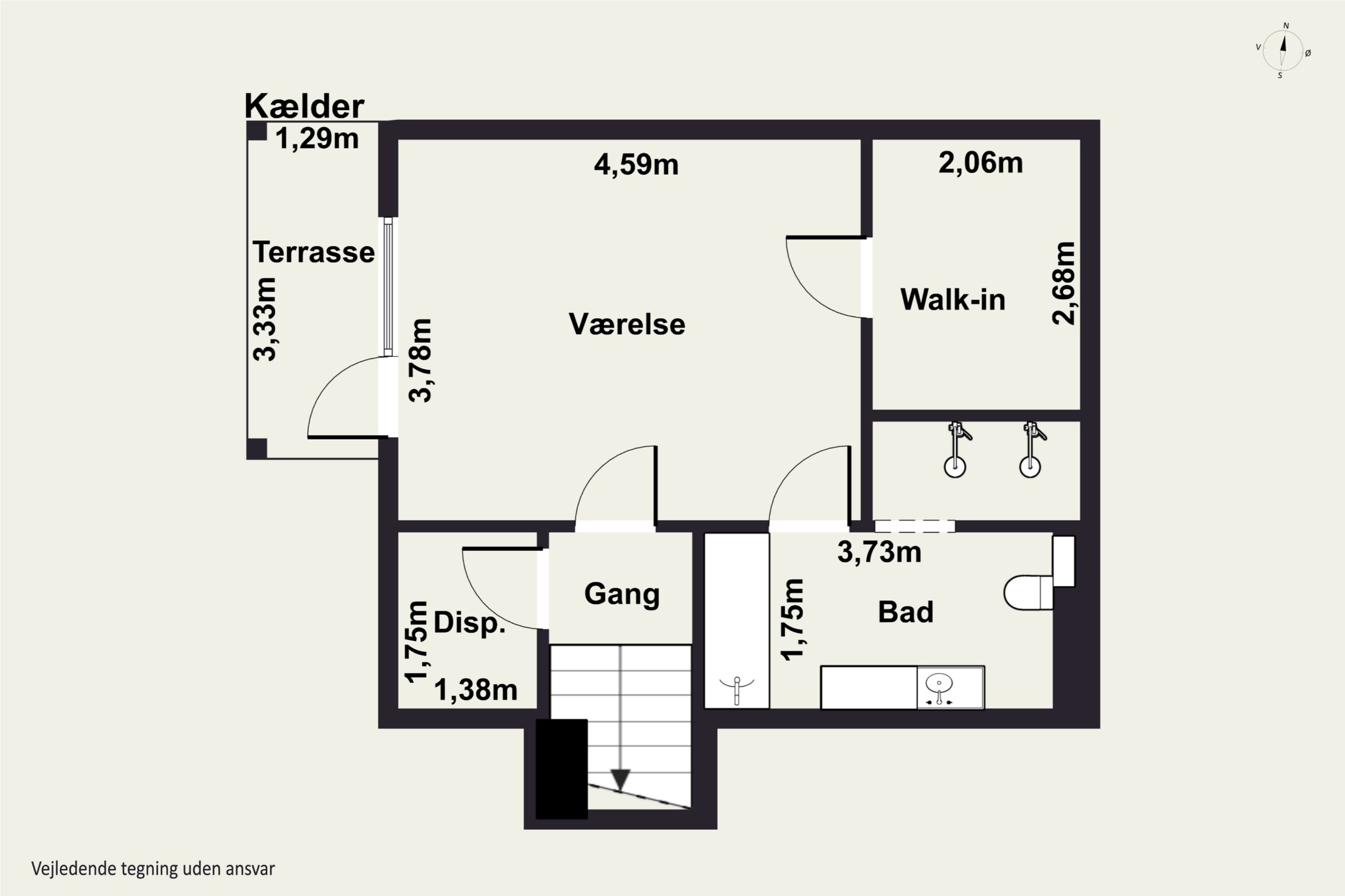 Plantegninger billede af Mølledalen 7, 9800 Hjørring
