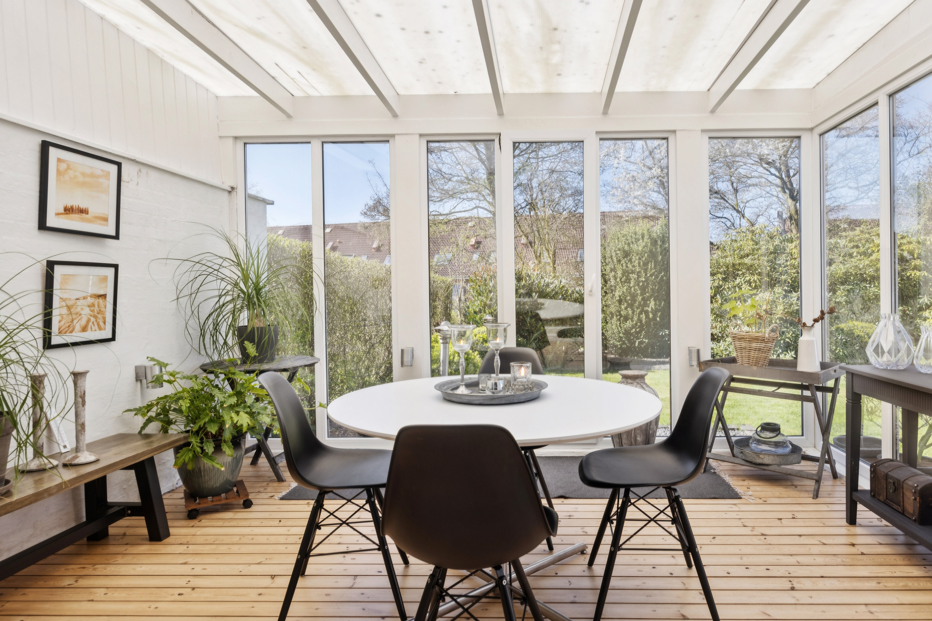 Fremhævet terrasse billede i fuldskærmstilstand. Billede af Skrænten 23, 9400 Nørresundby
