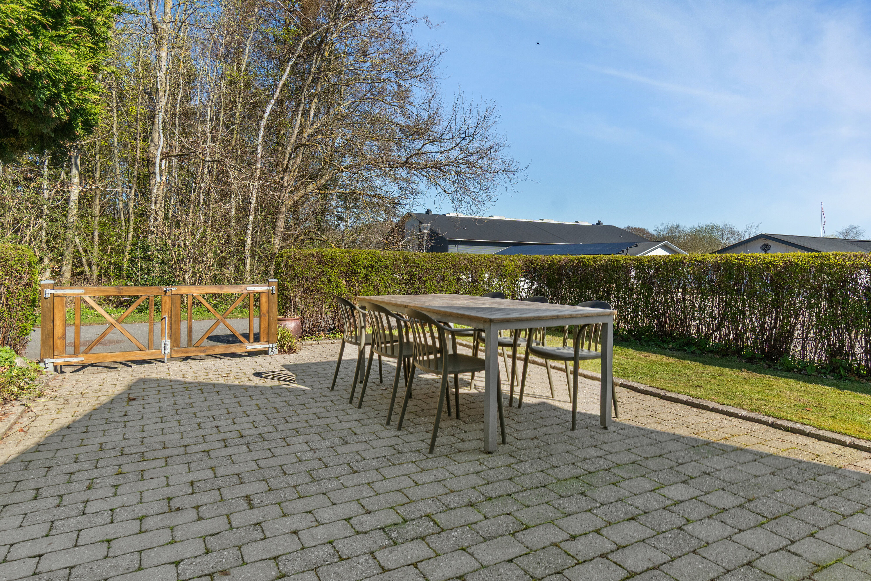 Fremhævet baghave billede i fuldskærmstilstand. Billede af Nyborgvej 499, 5881 Skårup Fyn