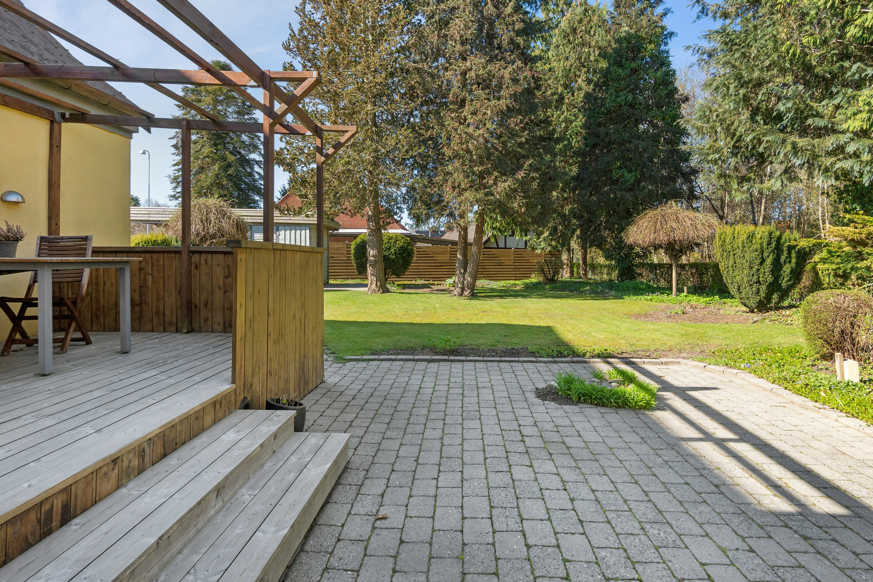 Fremhævet baghave billede i fuldskærmstilstand. Billede af Nyborgvej 499, 5881 Skårup Fyn