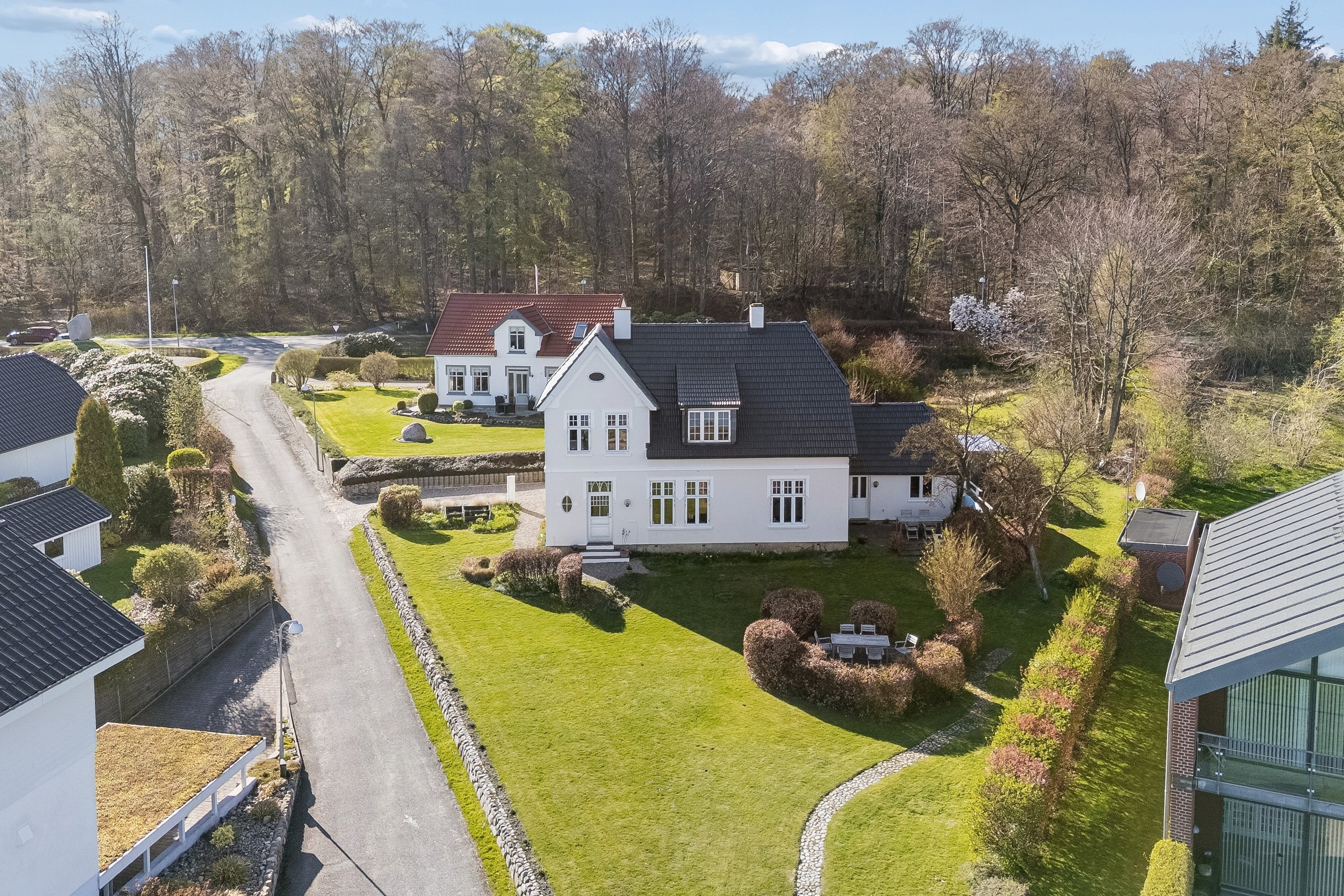 Fremhævet luftfoto billede i fuldskærmstilstand. Billede af Fjordvejen 110, Sønderhav, 6340 Kruså
