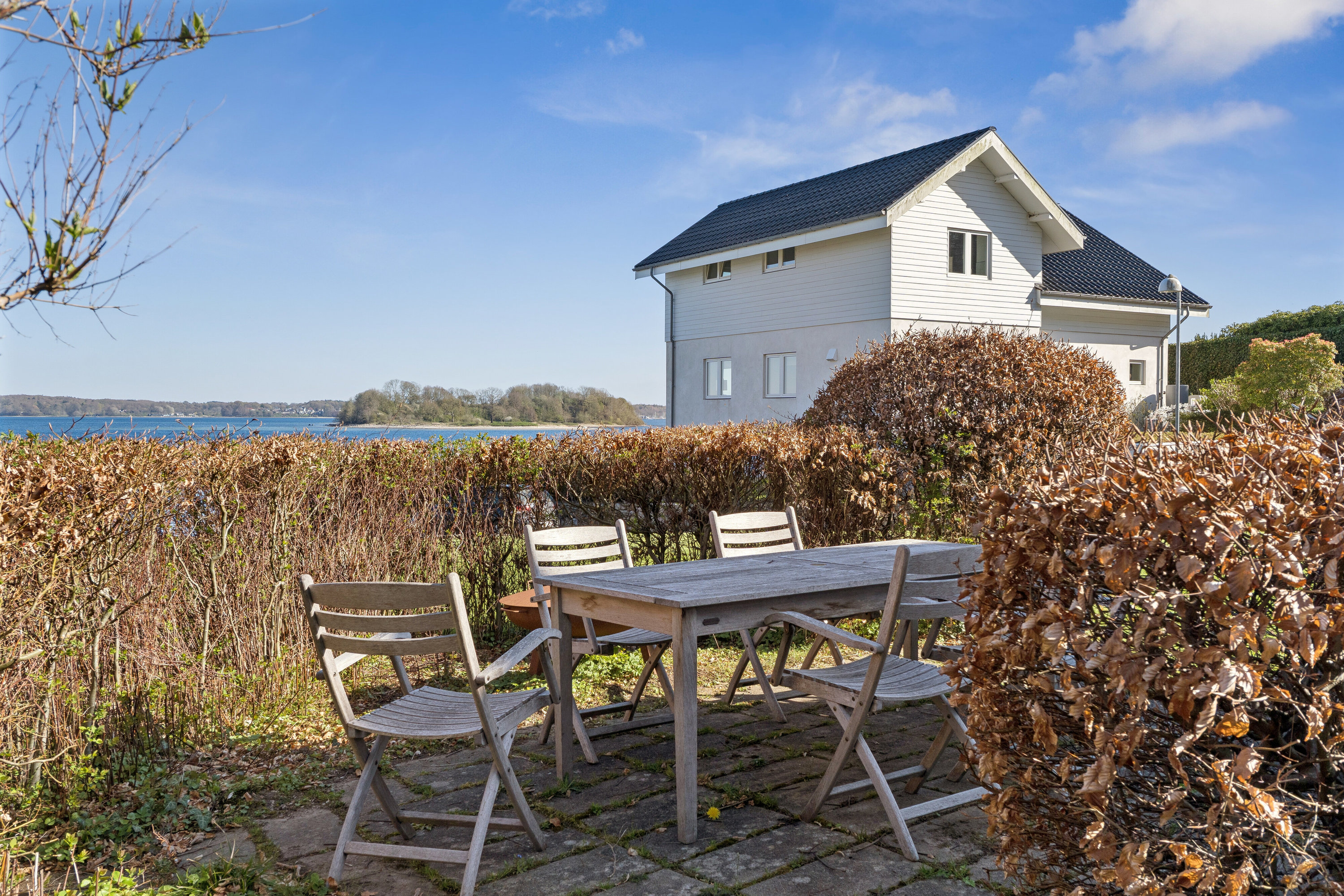 Fremhævet terrasse billede i fuldskærmstilstand. Billede af Fjordvejen 110, Sønderhav, 6340 Kruså