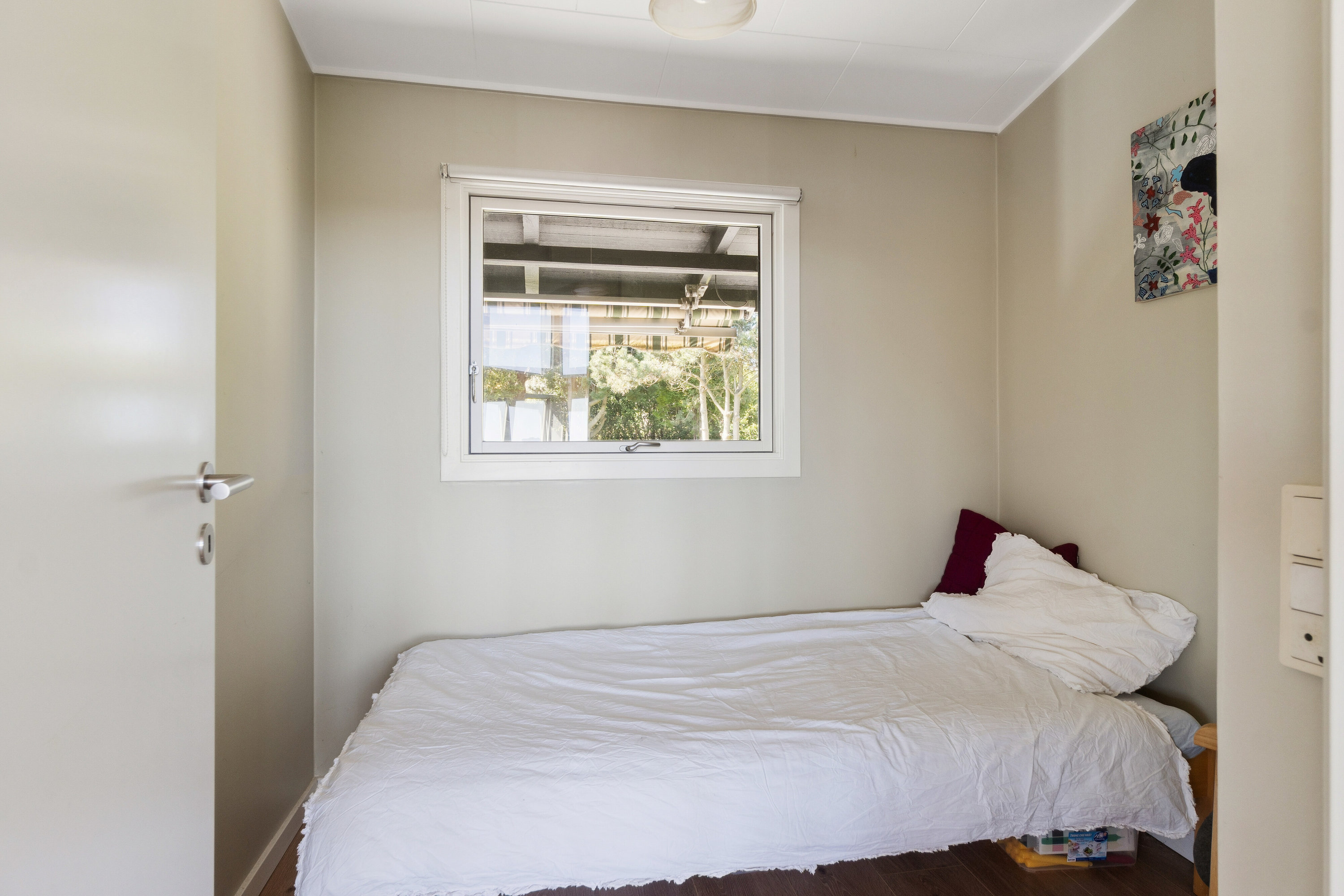 Fremhævet soveværelse billede i fuldskærmstilstand. Billede af Grusbakken 10, Veddinge Bk, 4550 Asnæs