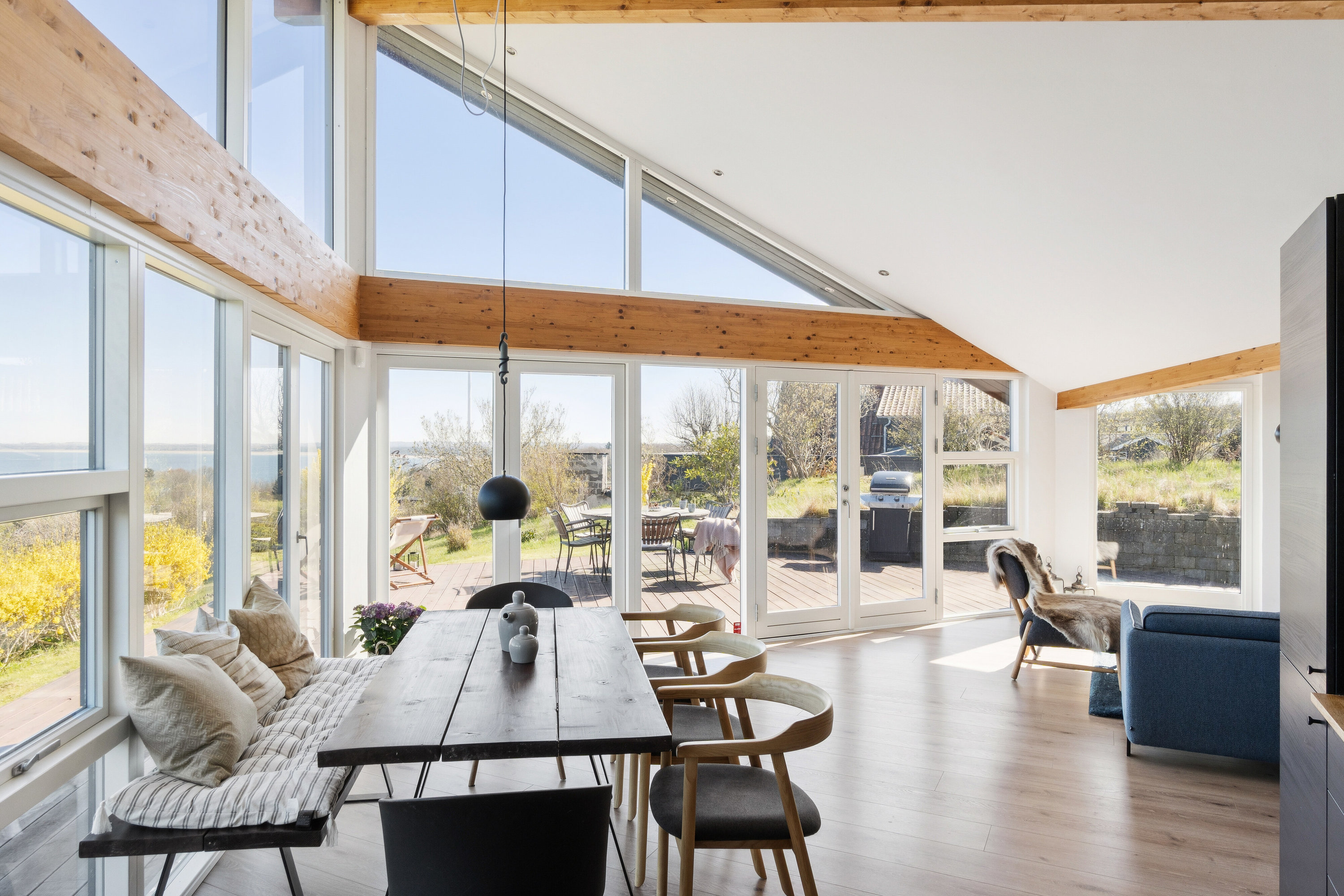 Fremhævet spisestue billede i fuldskærmstilstand. Billede af Grusbakken 10, Veddinge Bk, 4550 Asnæs